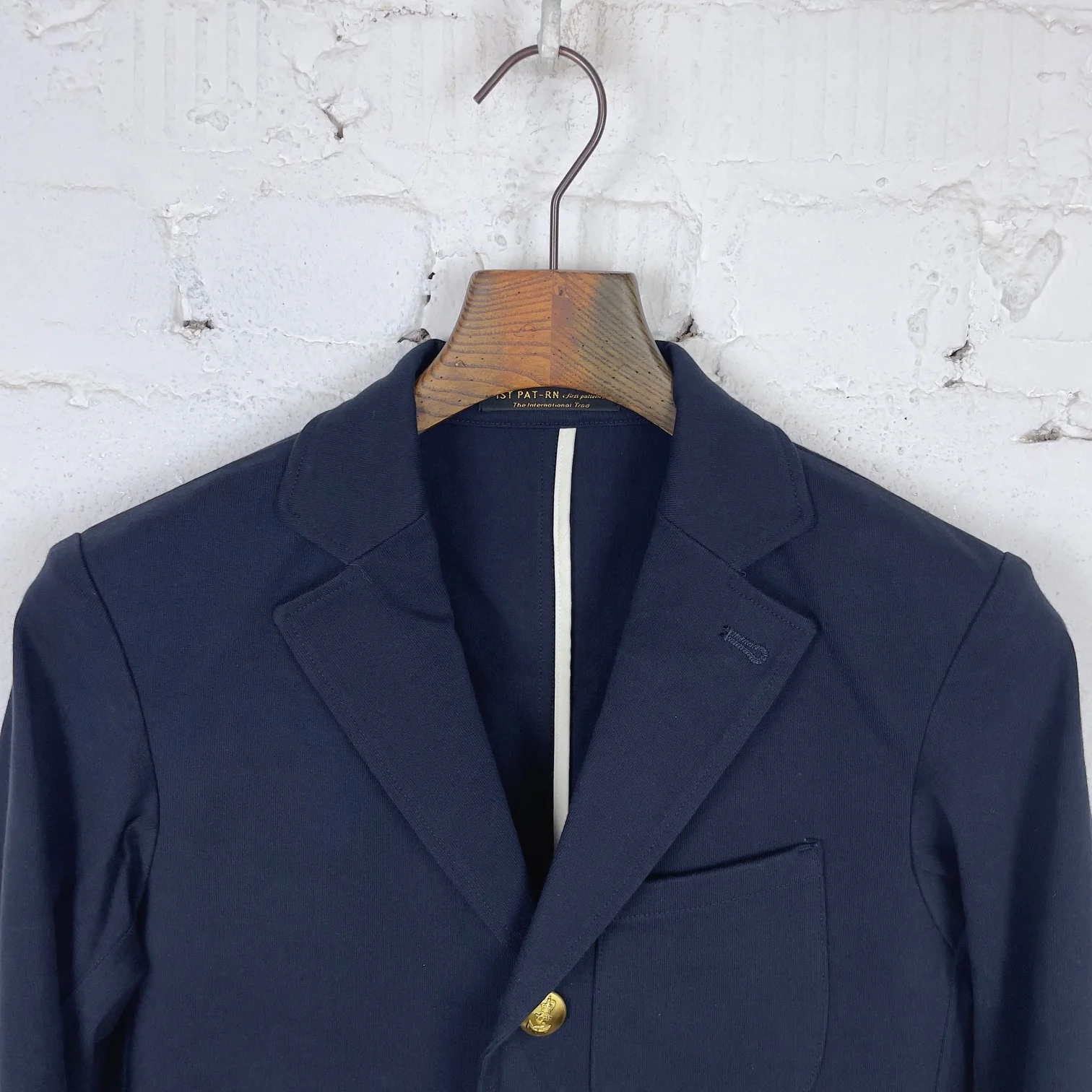1st pat-rn | vessel blazer - high density jersey navy - Image 4