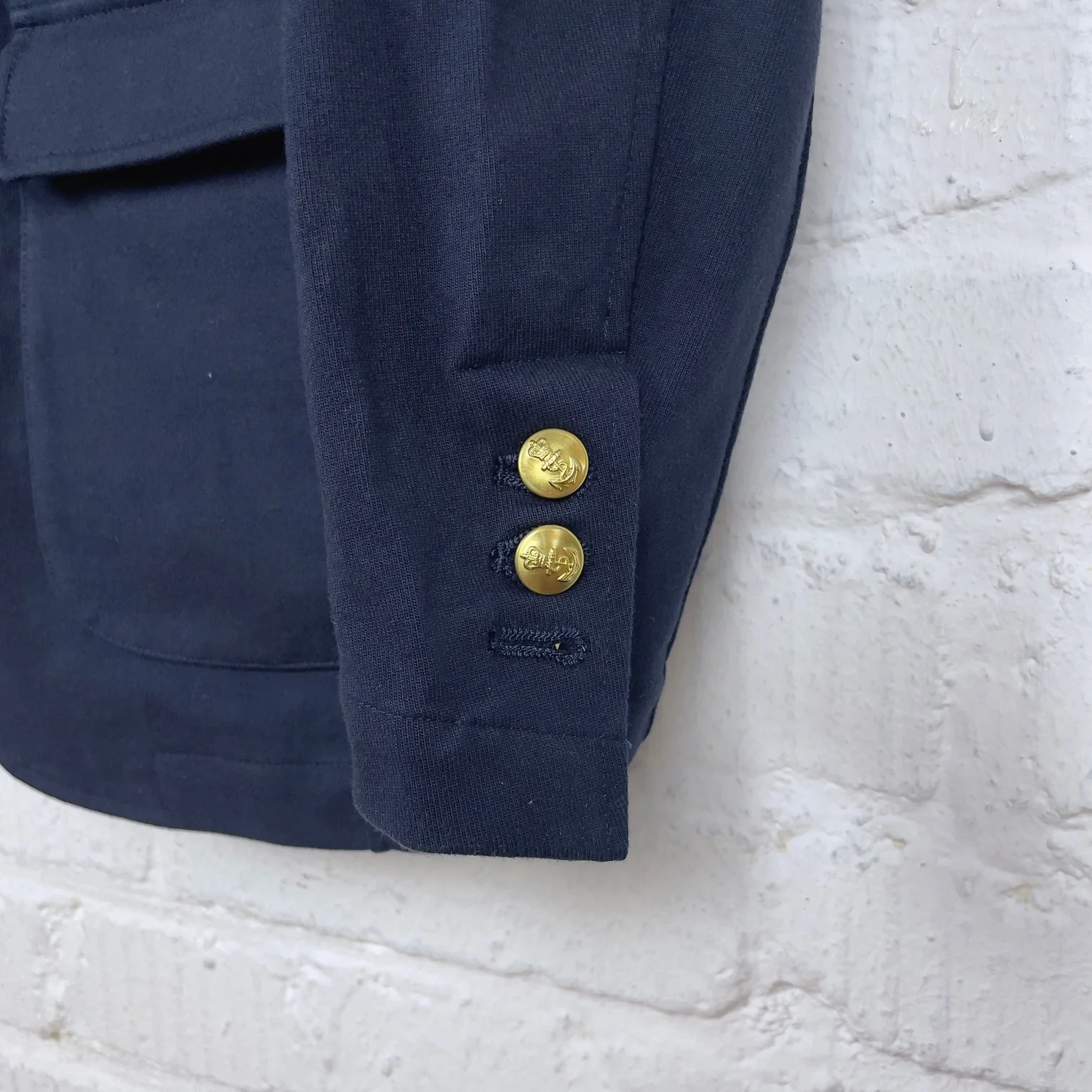1st pat-rn | vessel blazer - high density jersey navy - Image 6