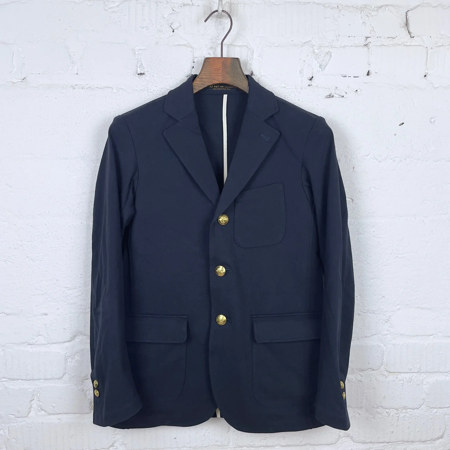 1st pat-rn | vessel blazer - high density jersey navy - Image 9