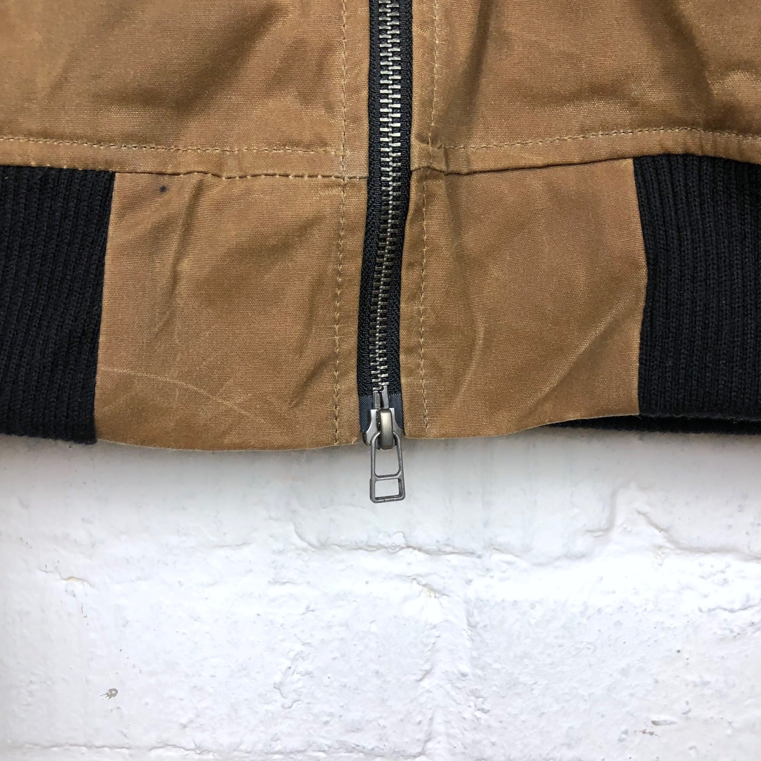 3sixteen | stadium jacket tan waxed canvas - Image 3