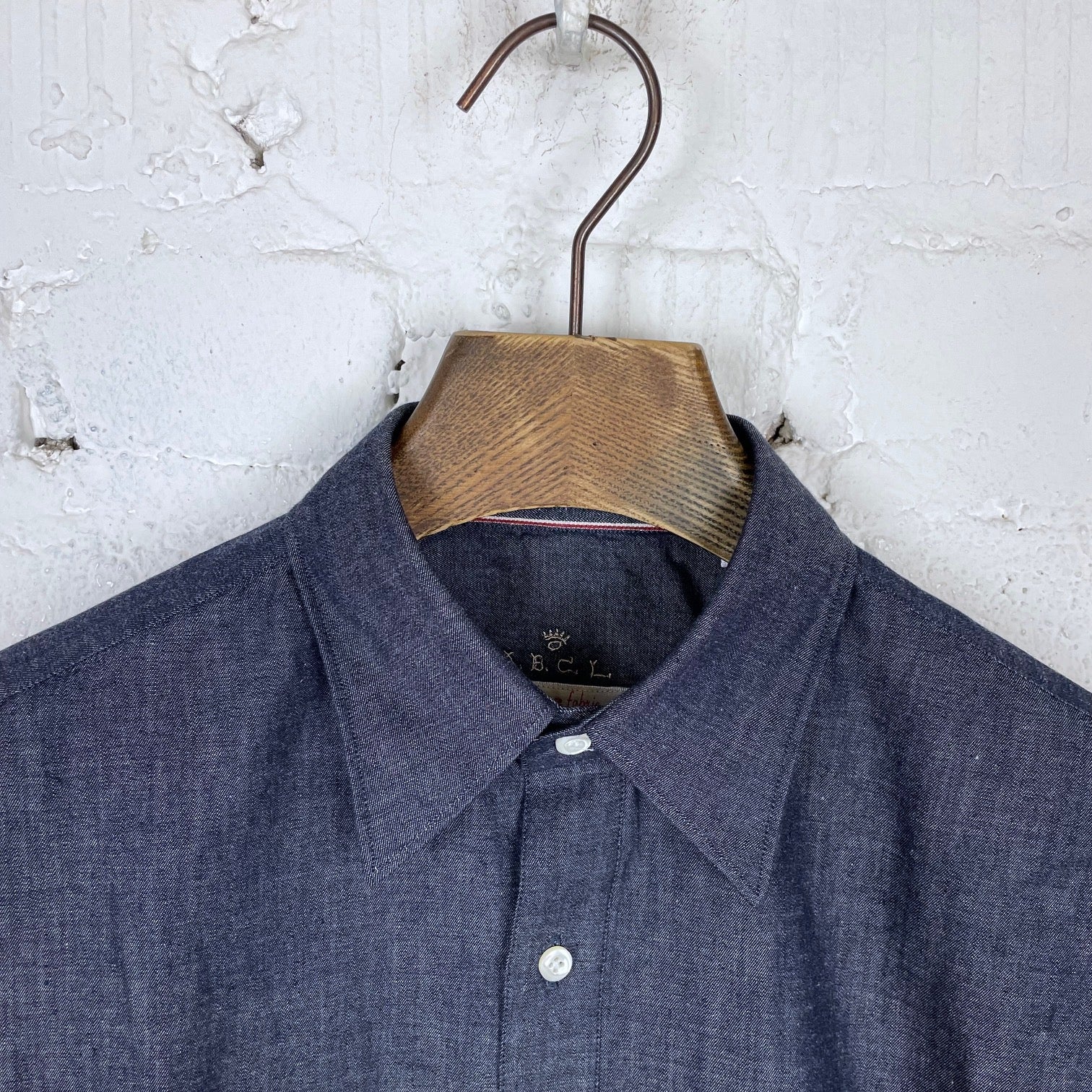 a.b.c.l. | studio shirt selvedge indigo twill 1221 - Image 3