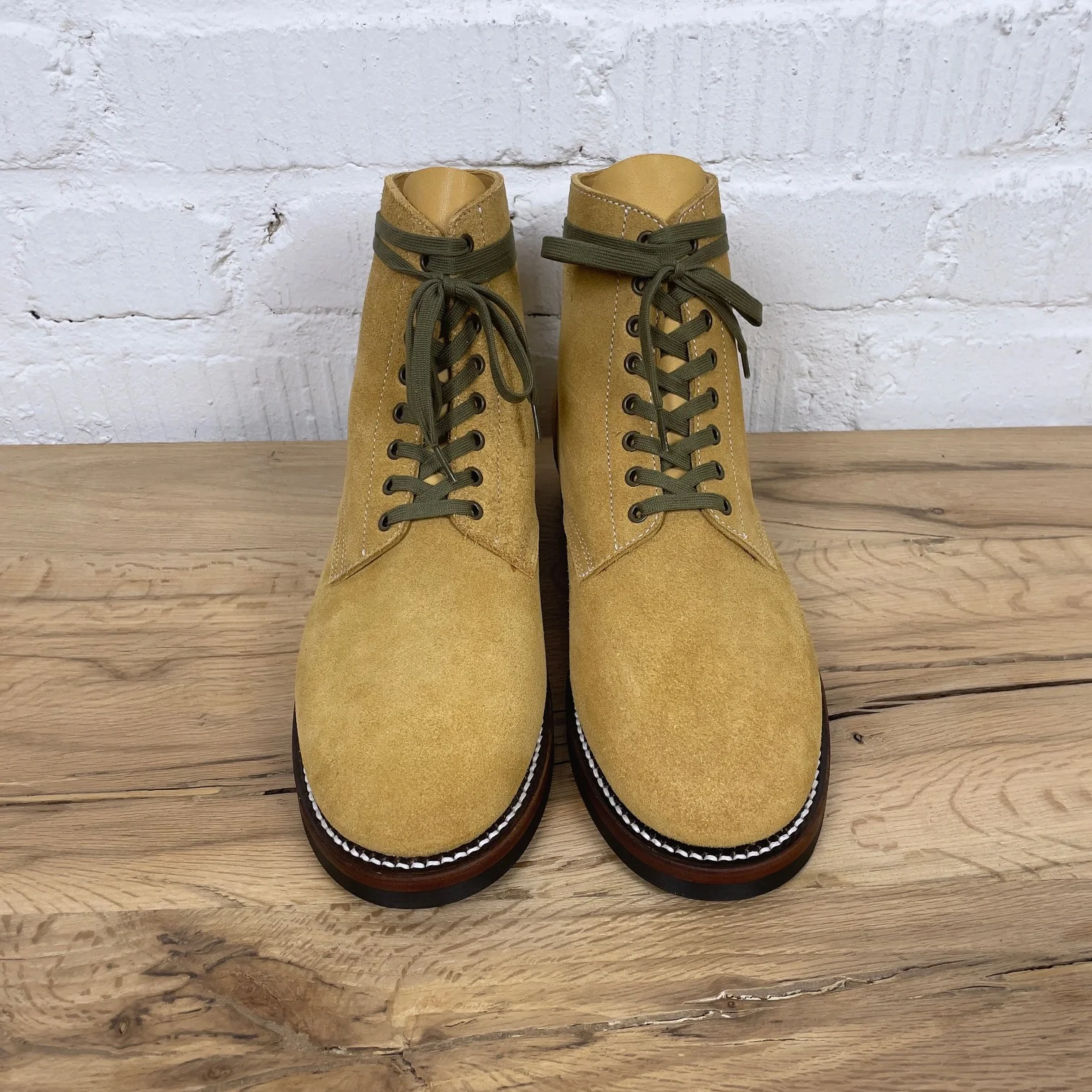 addict clothes | ab-06ss-cl-lw steer suede service boots - Image 4