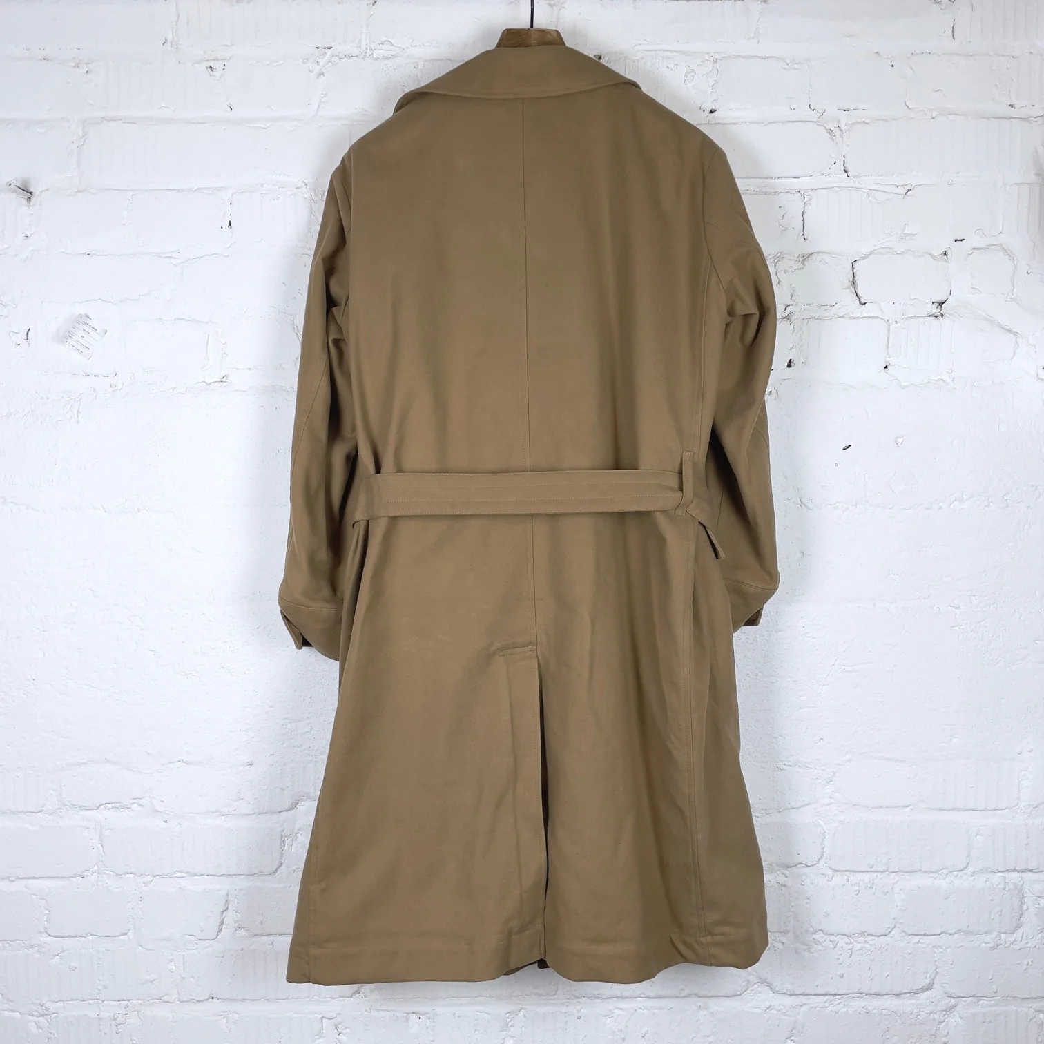 addict clothes | acv-ct02fn storm tt coat beige - Image 7