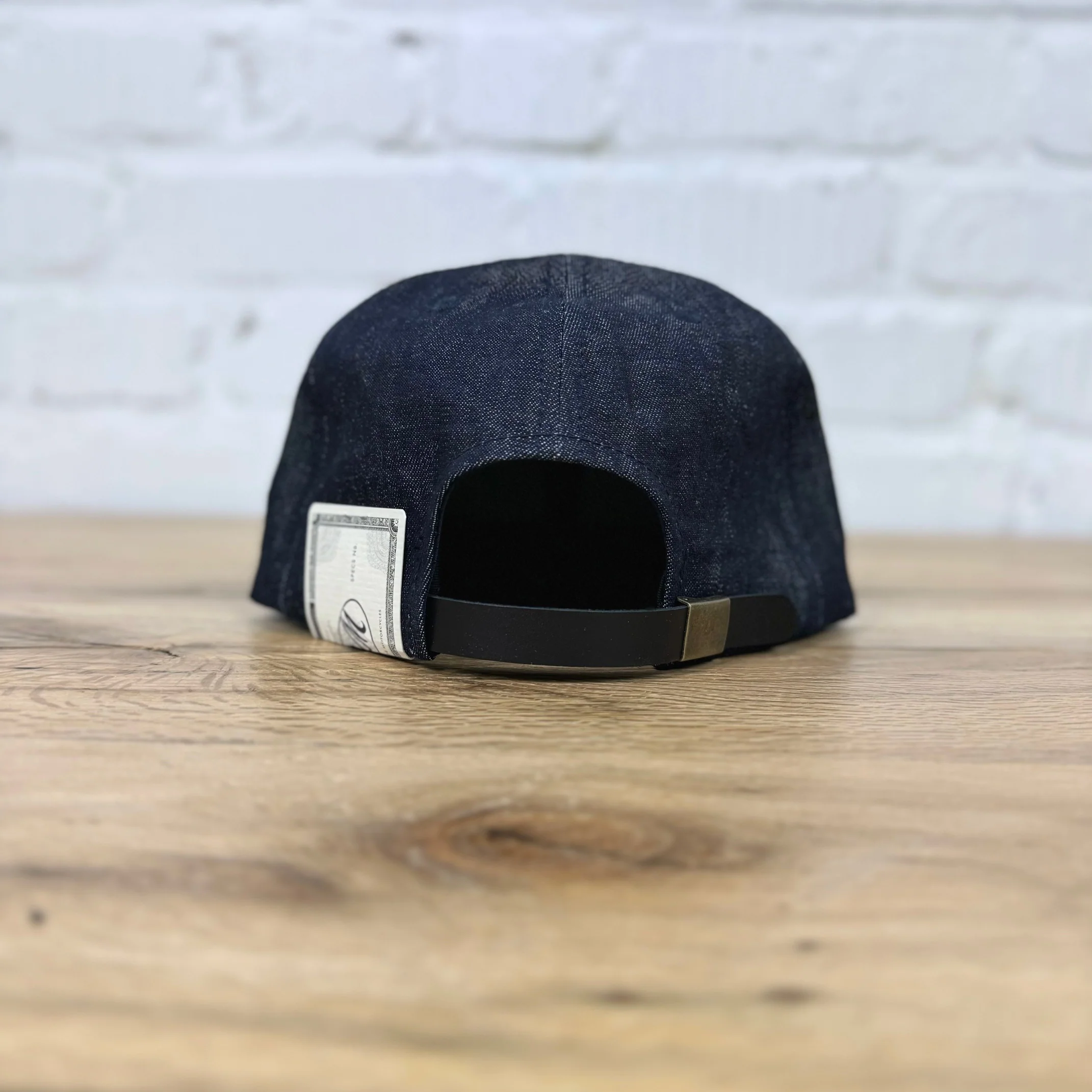 addict clothes | acv-hg04cld cotton linen denim bb cap - Image 3