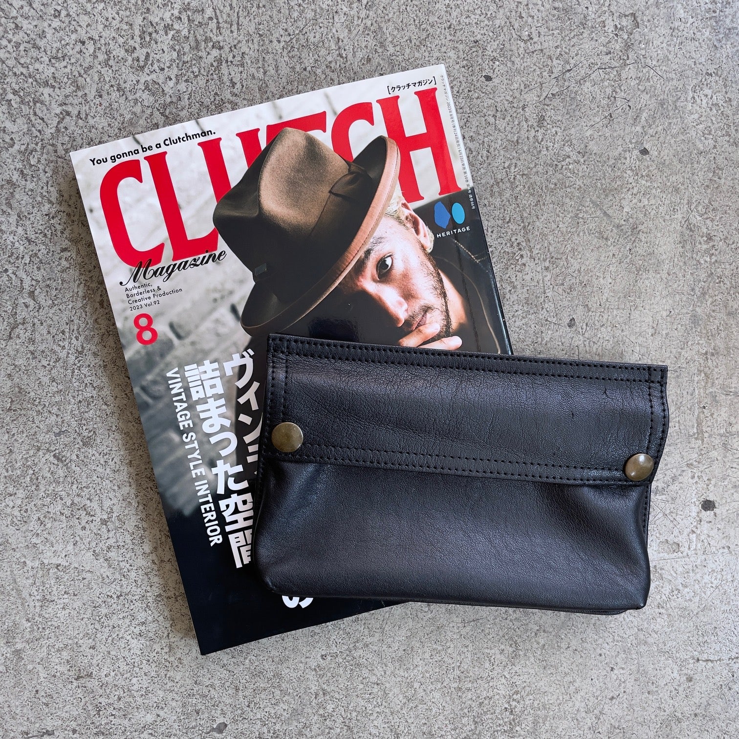 addict clothes | acv-phc01 flap leather porch - Image 4