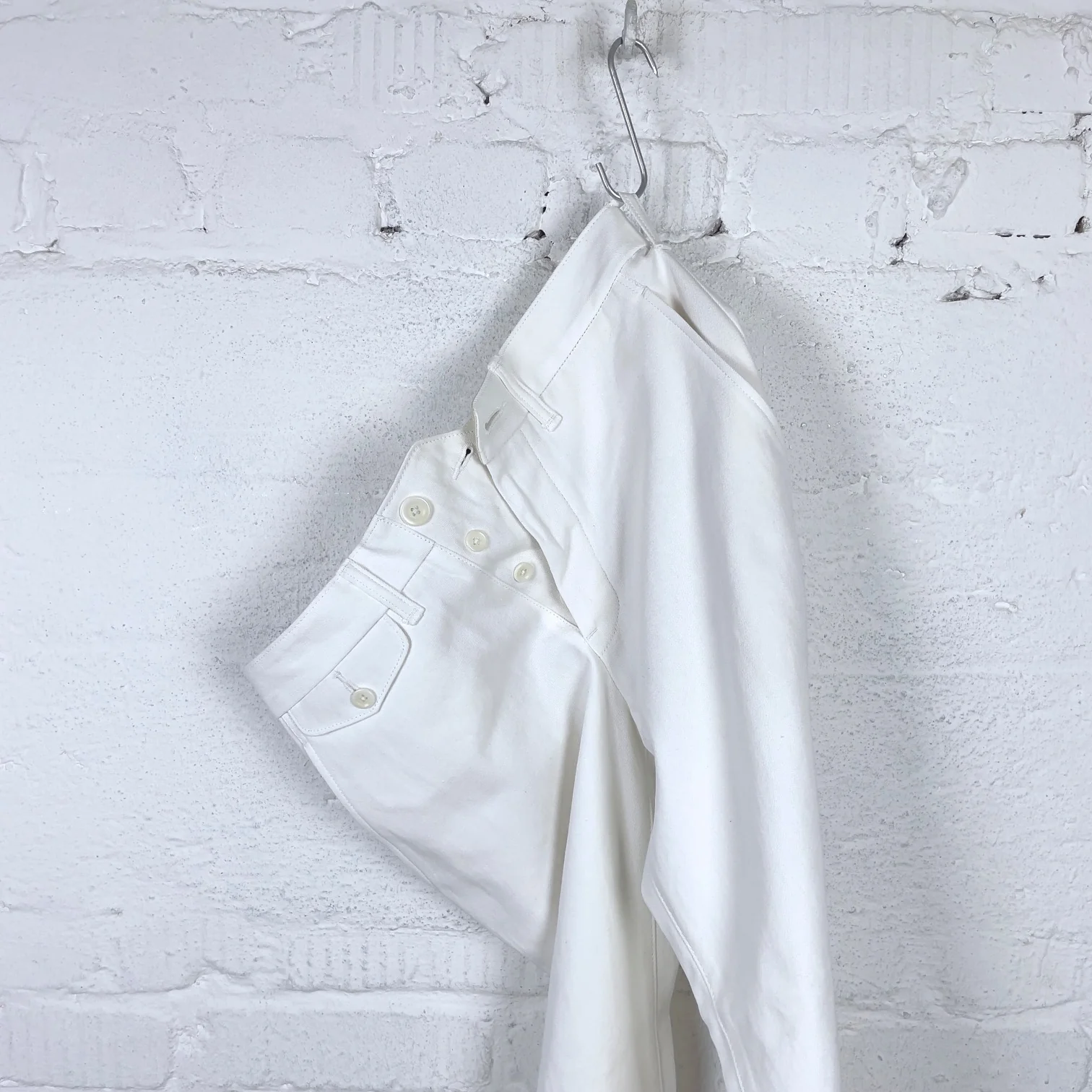 addict clothes | acv-tr01clrh cotton linen trousers - Image 3