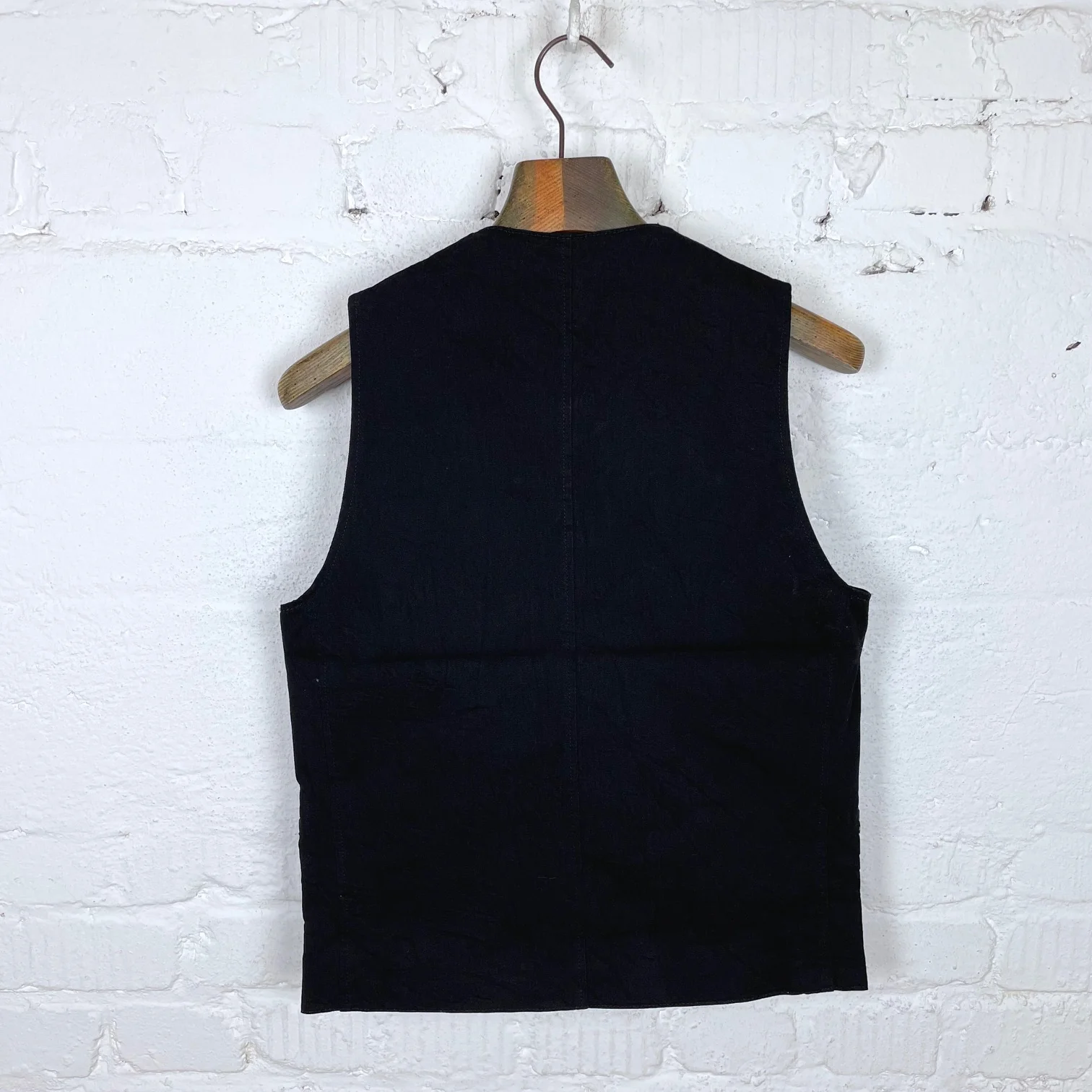 addict clothes | acv-wct01fc 4pockets denim waistcoat - Image 4