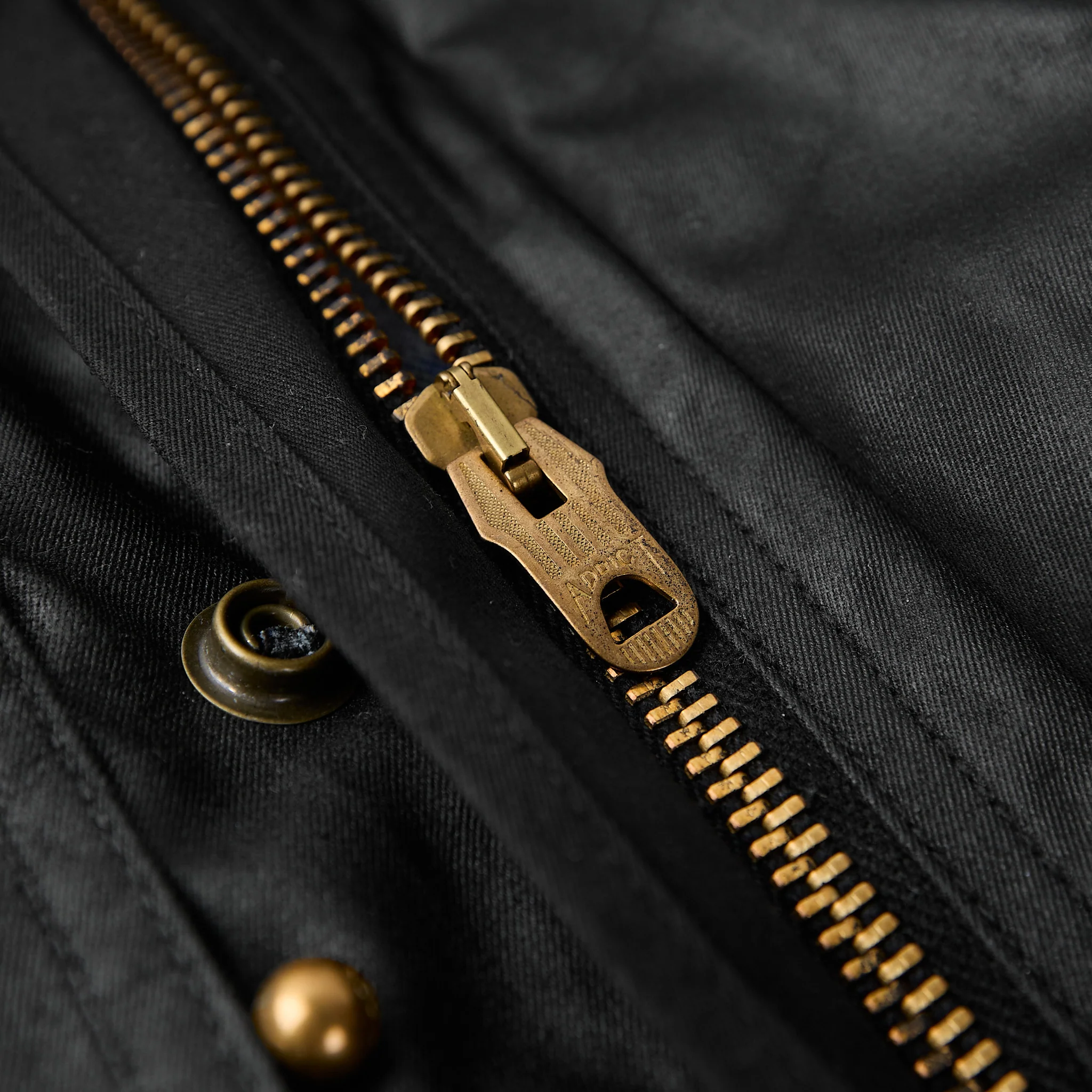 addict clothes | acv-wx02 waxed cotton bmc jacket black - Image 6