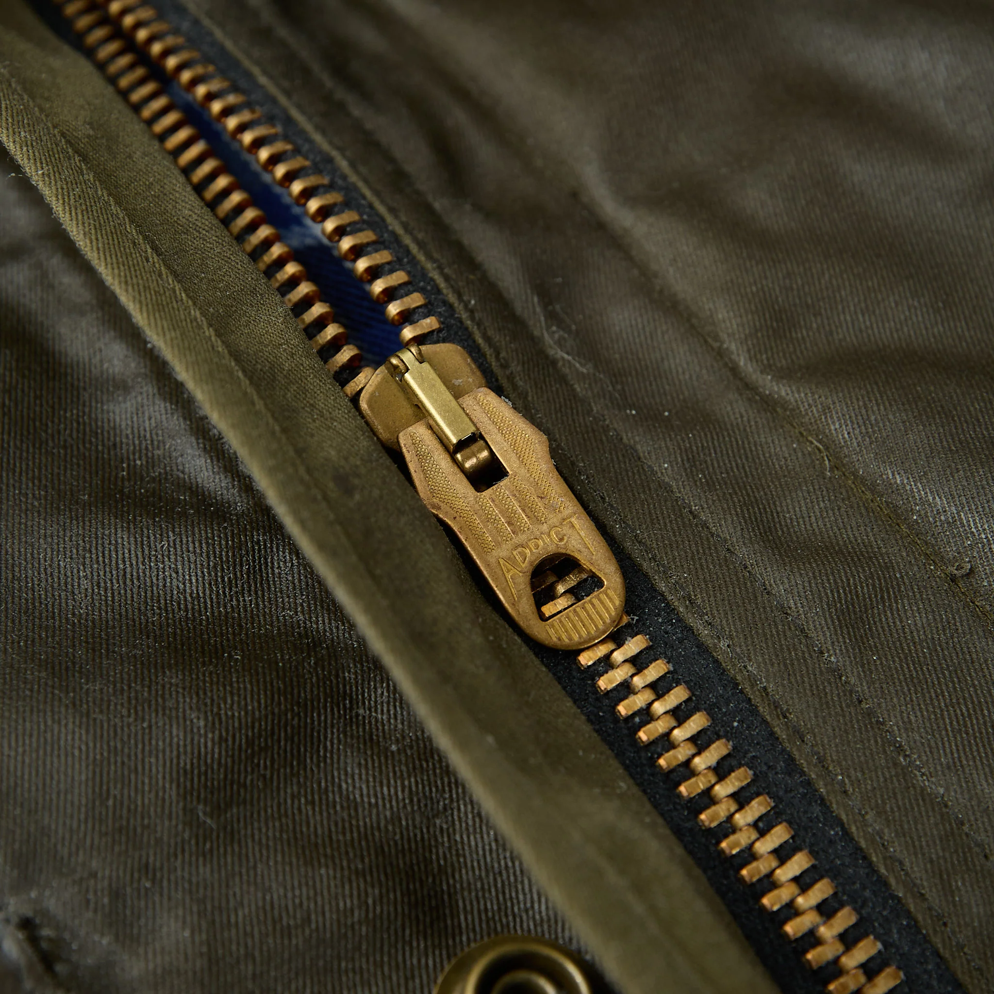 addict clothes | acv-wx02 waxed cotton bmc jacket olive - Image 7