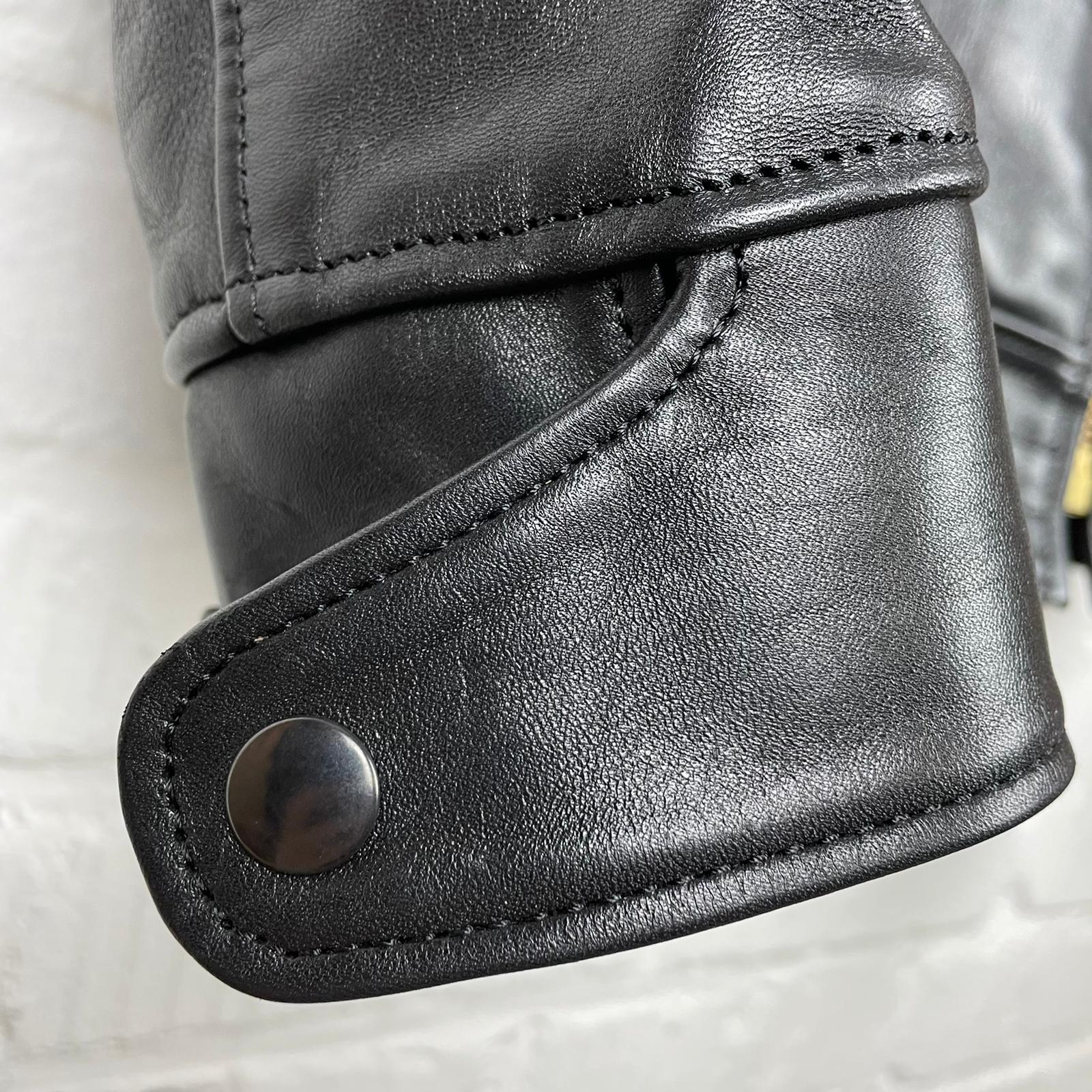 addict clothes x stuf|f | ad-st01 horsehide 1940s sports jacket - Image 9