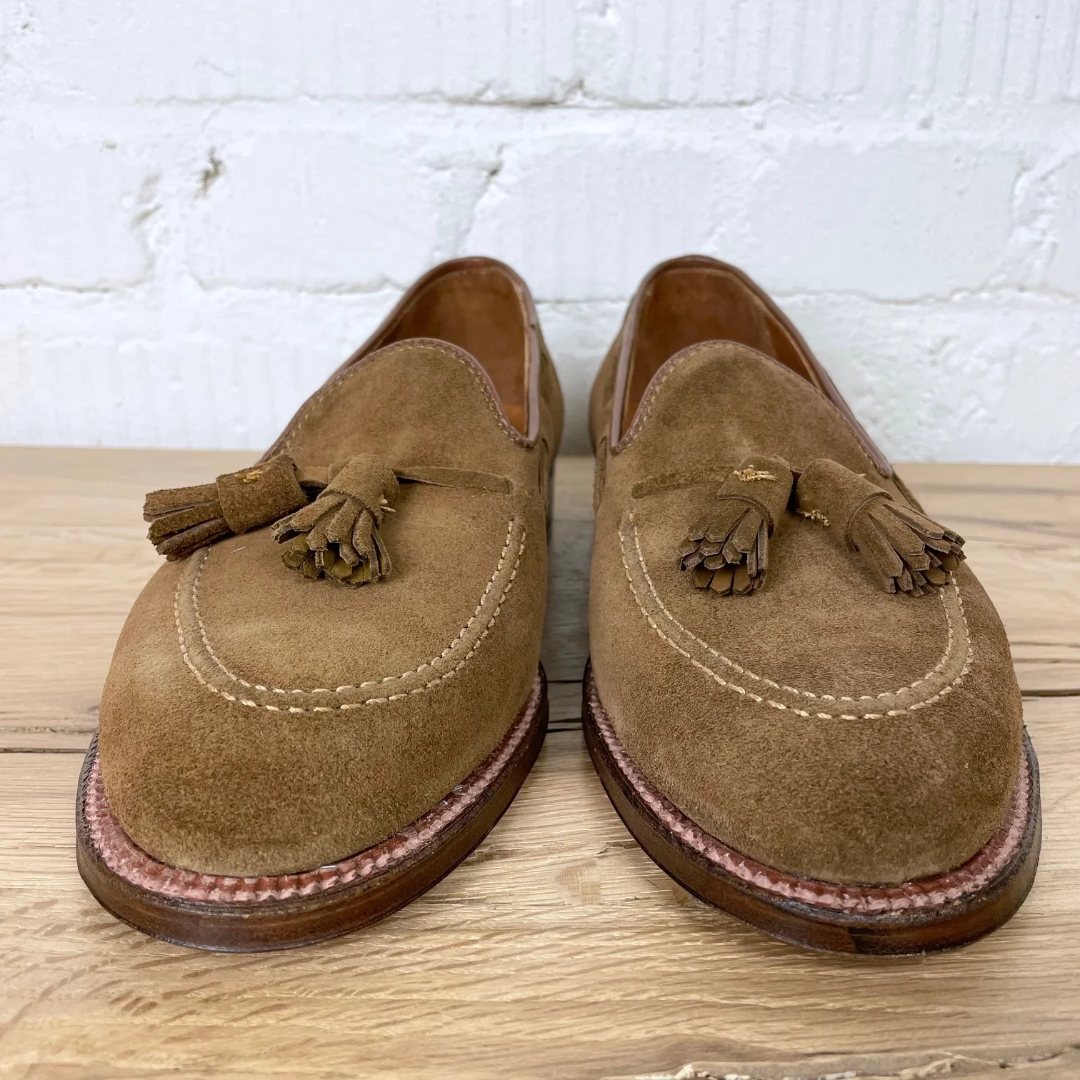 alden | 3403 tassel loafer snuff suede - Image 3