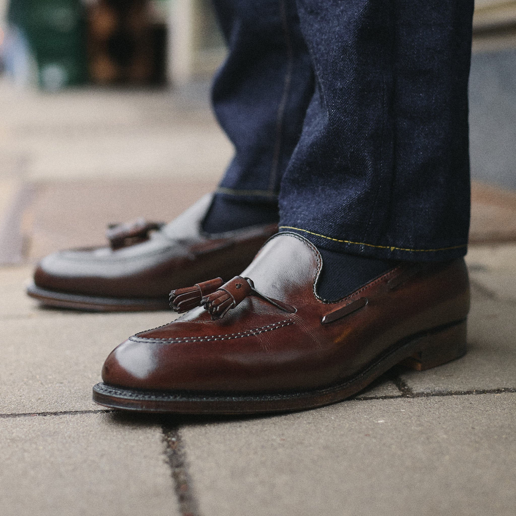 alden | 561 tassel loafer dark brown calfskin - Image 2
