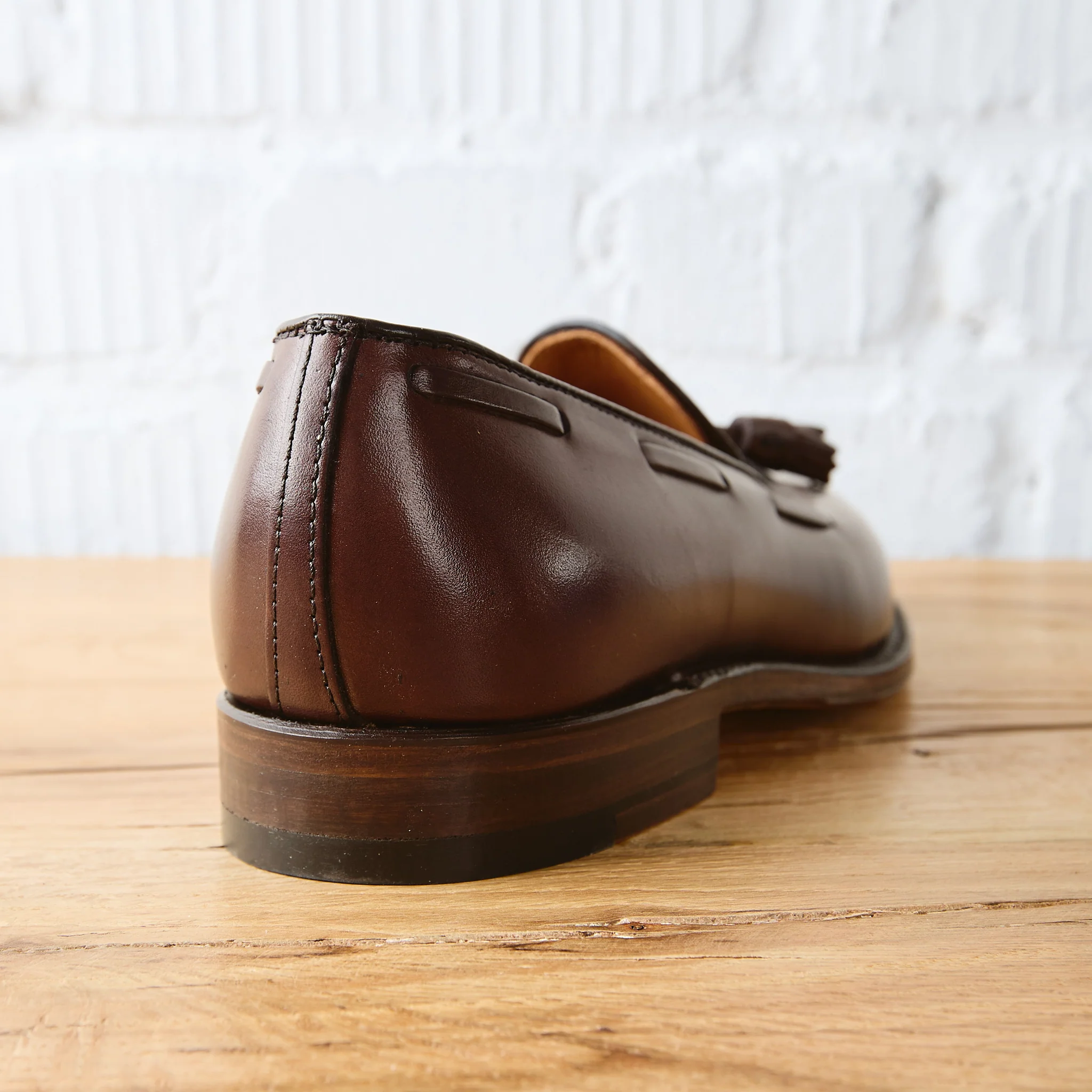 alden | 561 tassel loafer dark brown calfskin - Image 5