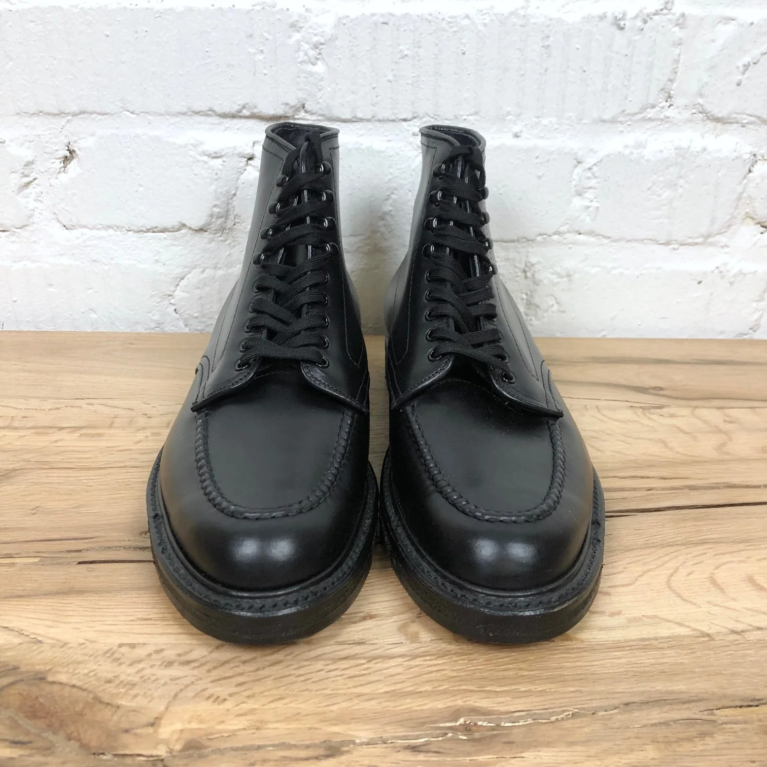 alden x stuf|f | all-black indy boot barrie last - Image 3