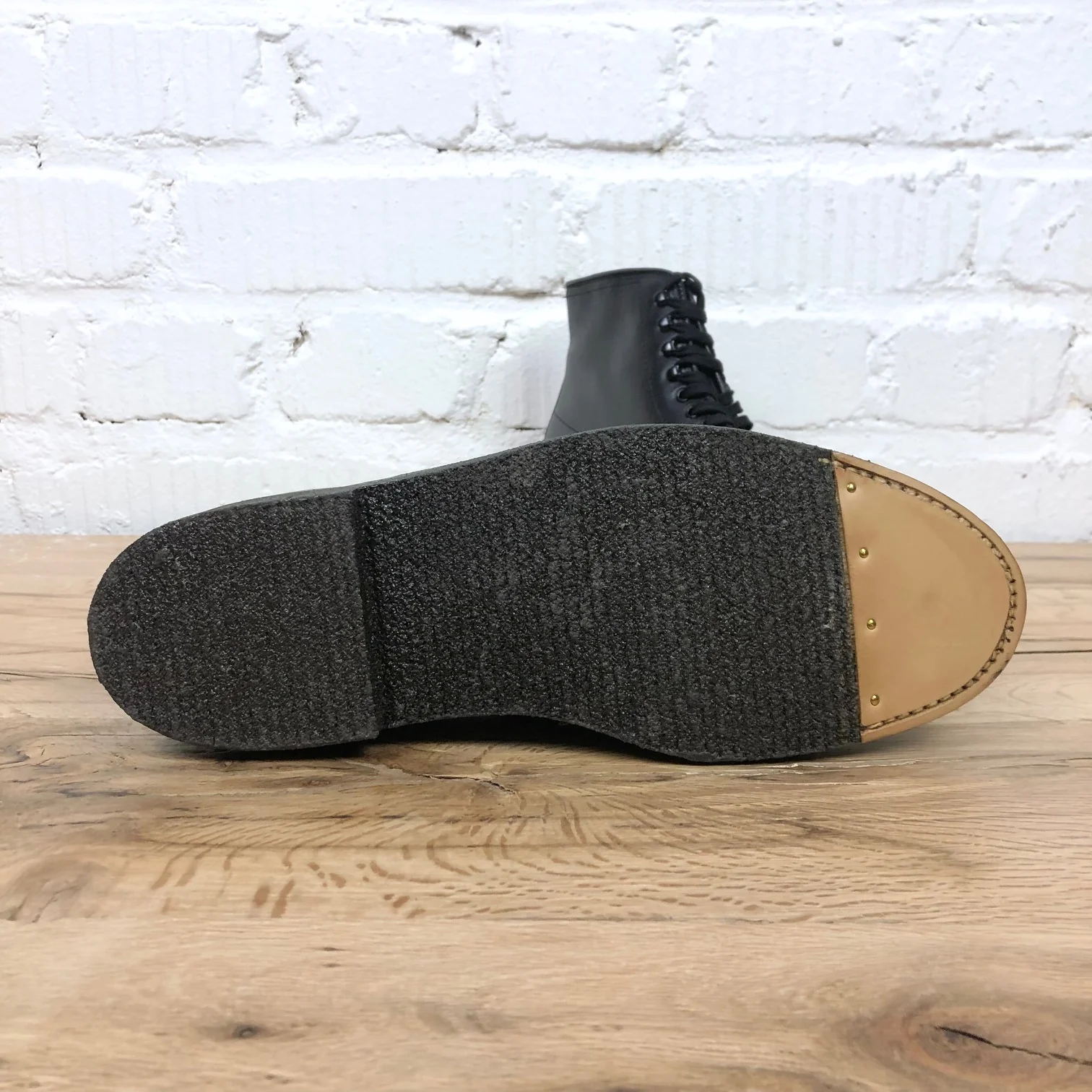 alden x stuf|f | all-black indy boot barrie last - Image 4