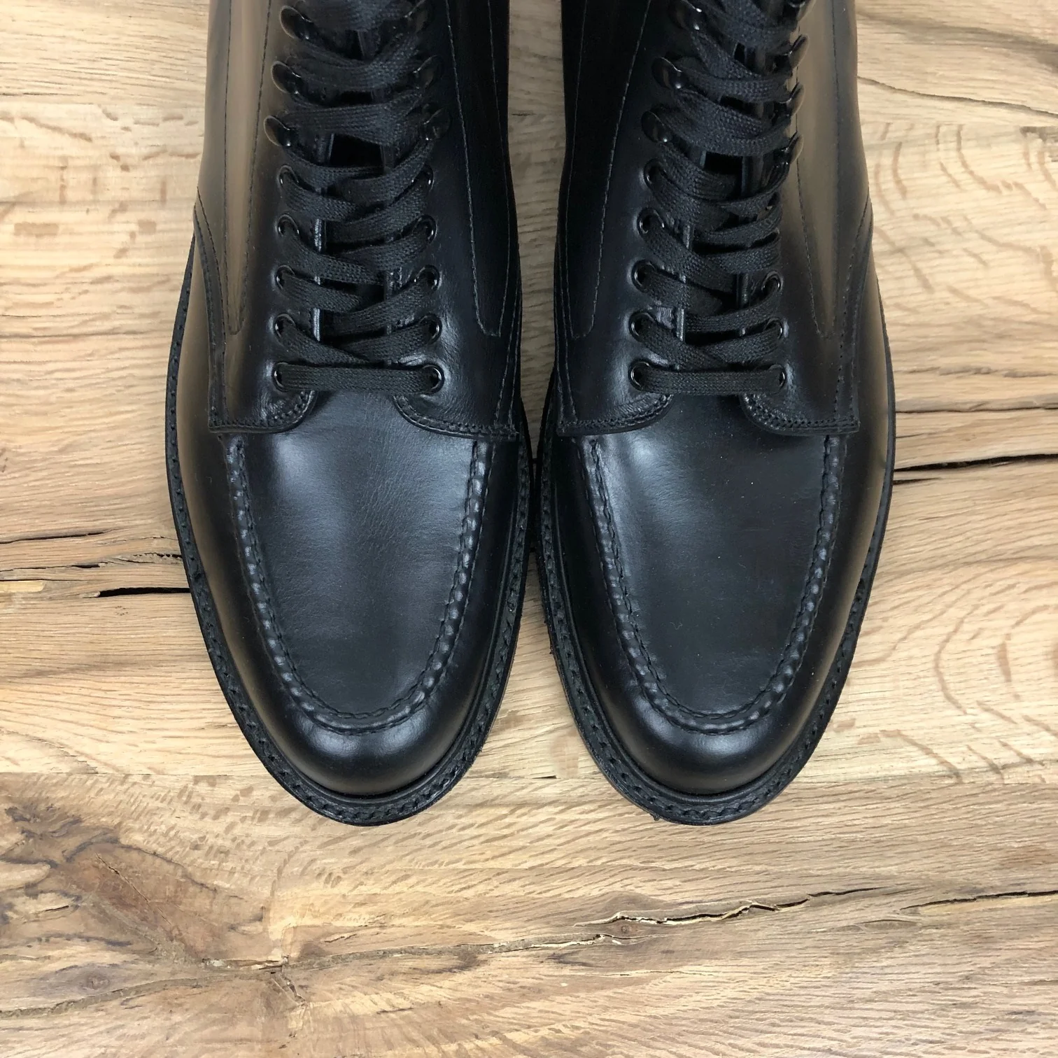 alden x stuf|f | all-black indy boot barrie last - Image 5