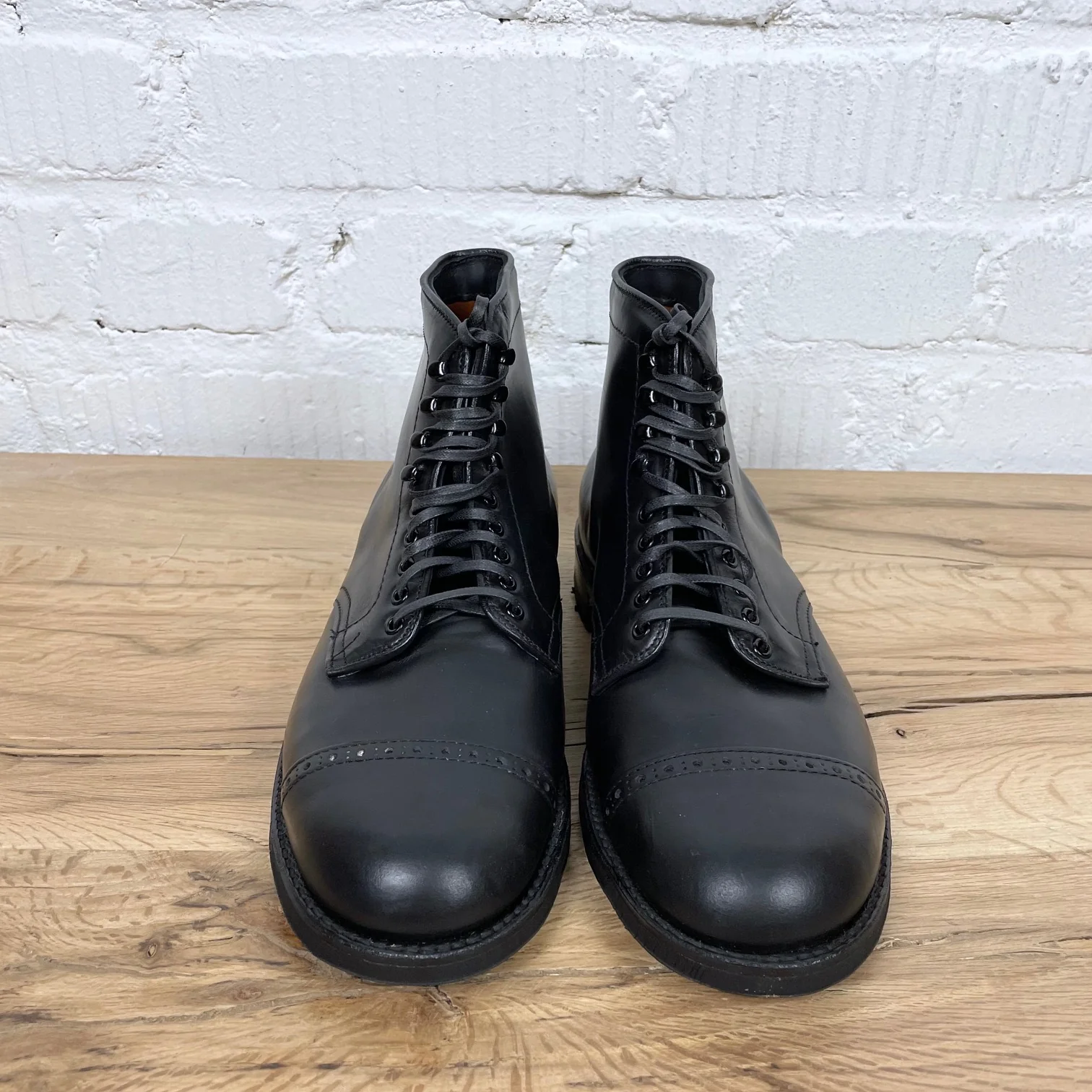 alden x stuf|f | cap toe boot military last black cxl - Image 4