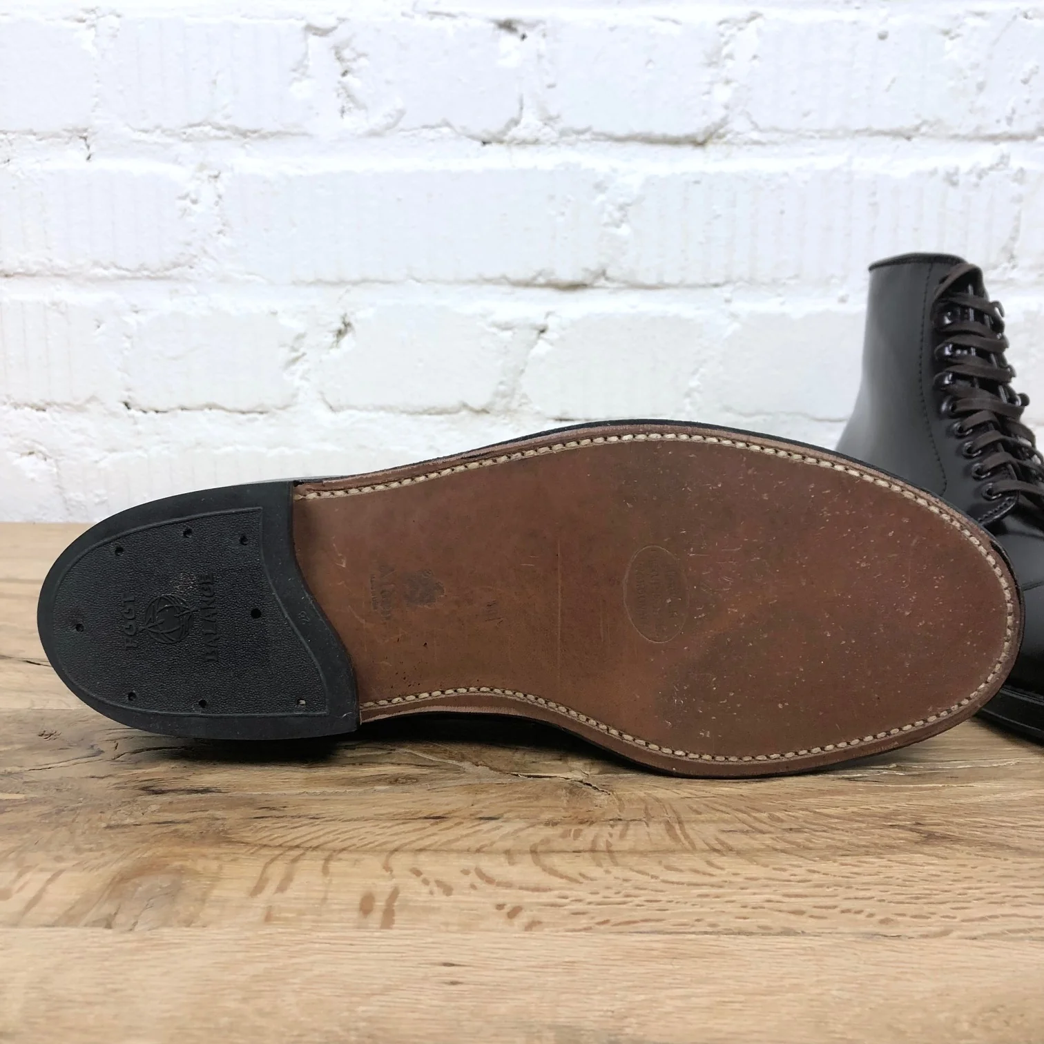 alden x stuf|f | m1803h color 8 shell cordovan cap toe boot - Image 5