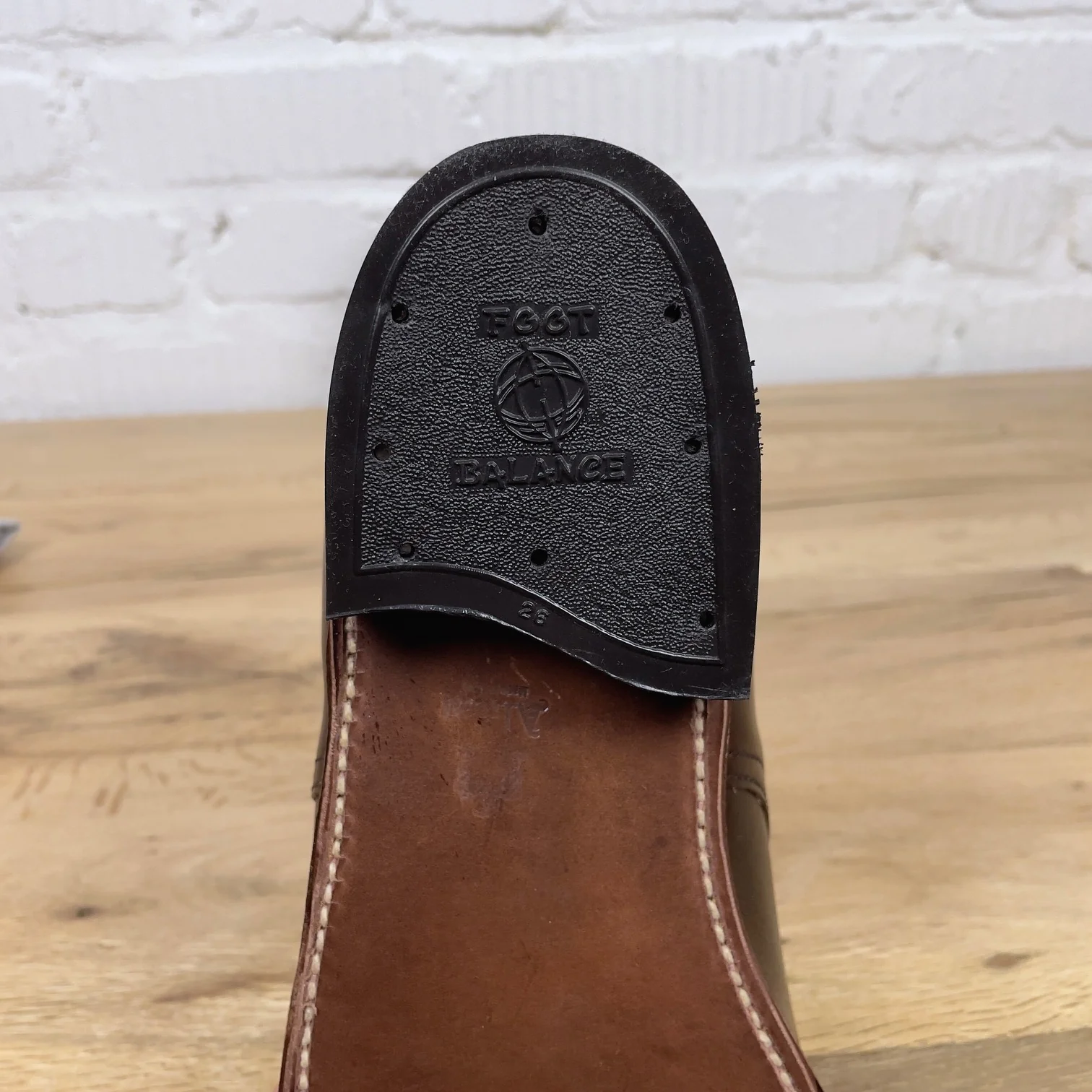 alden x stuf|f | 45162h navy blucher moc toe boot brown cxl - Image 5
