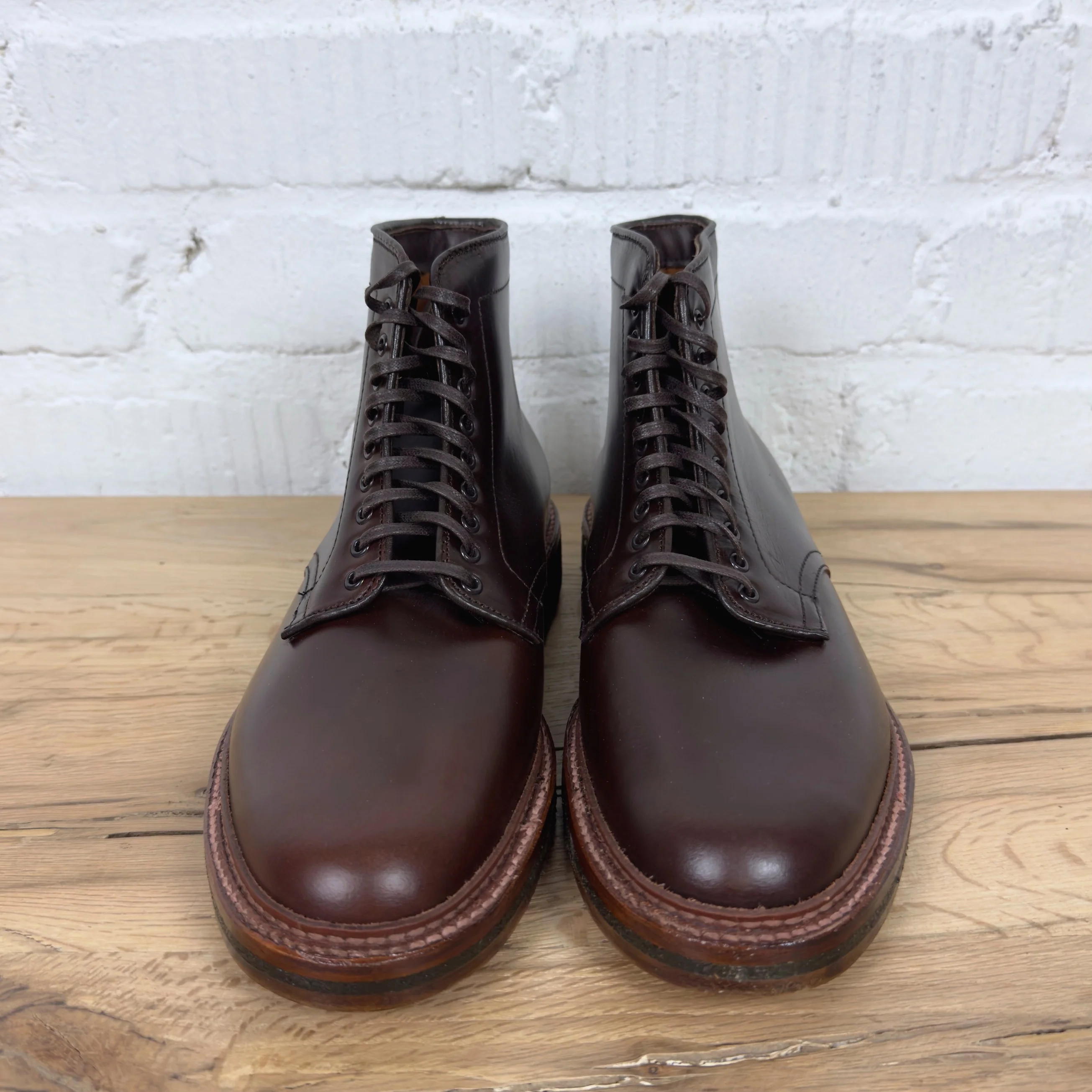 alden x stuf|f | 9811 plain toe boot brown chromexcel - Image 3