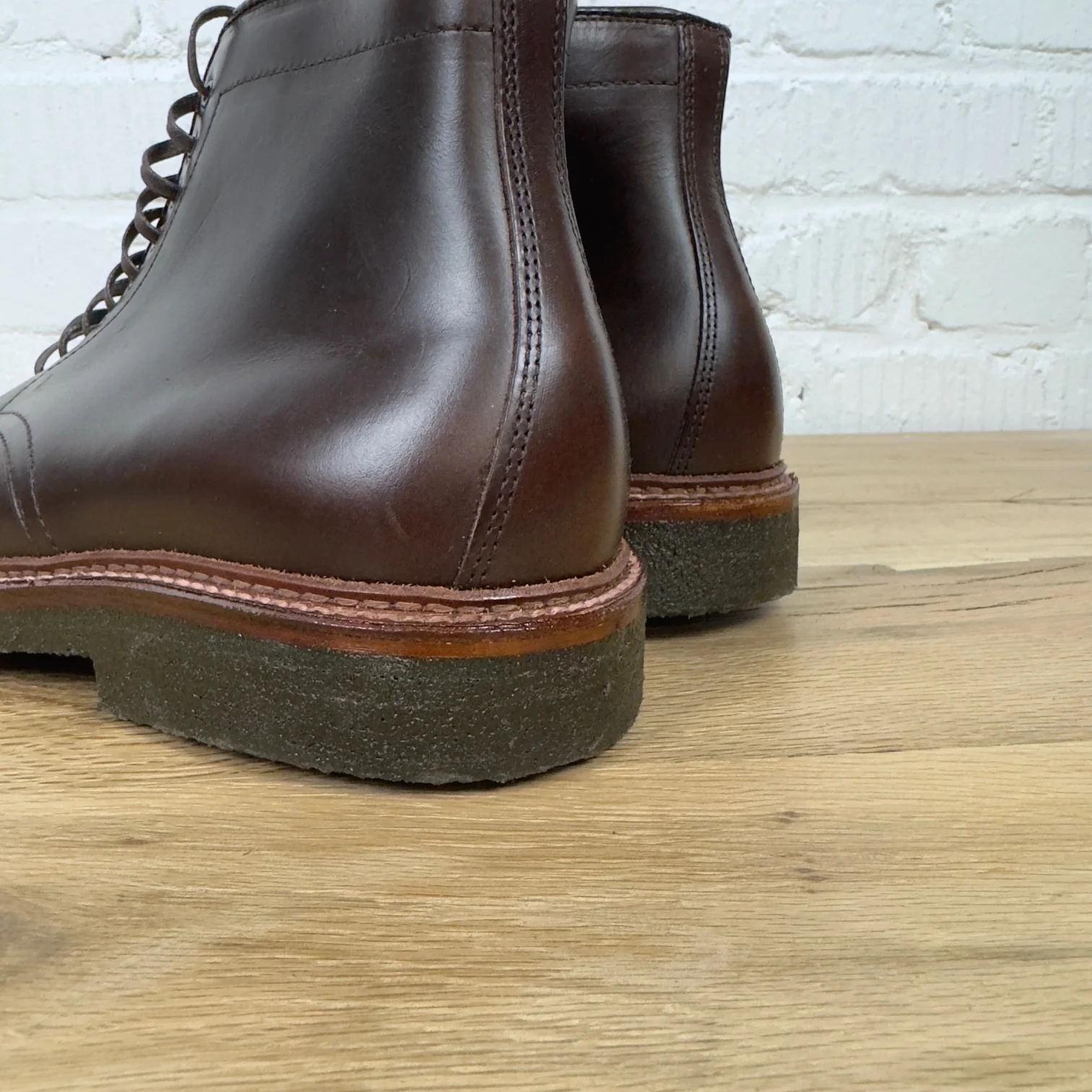 alden x stuf|f | 9811 plain toe boot brown chromexcel - Image 6