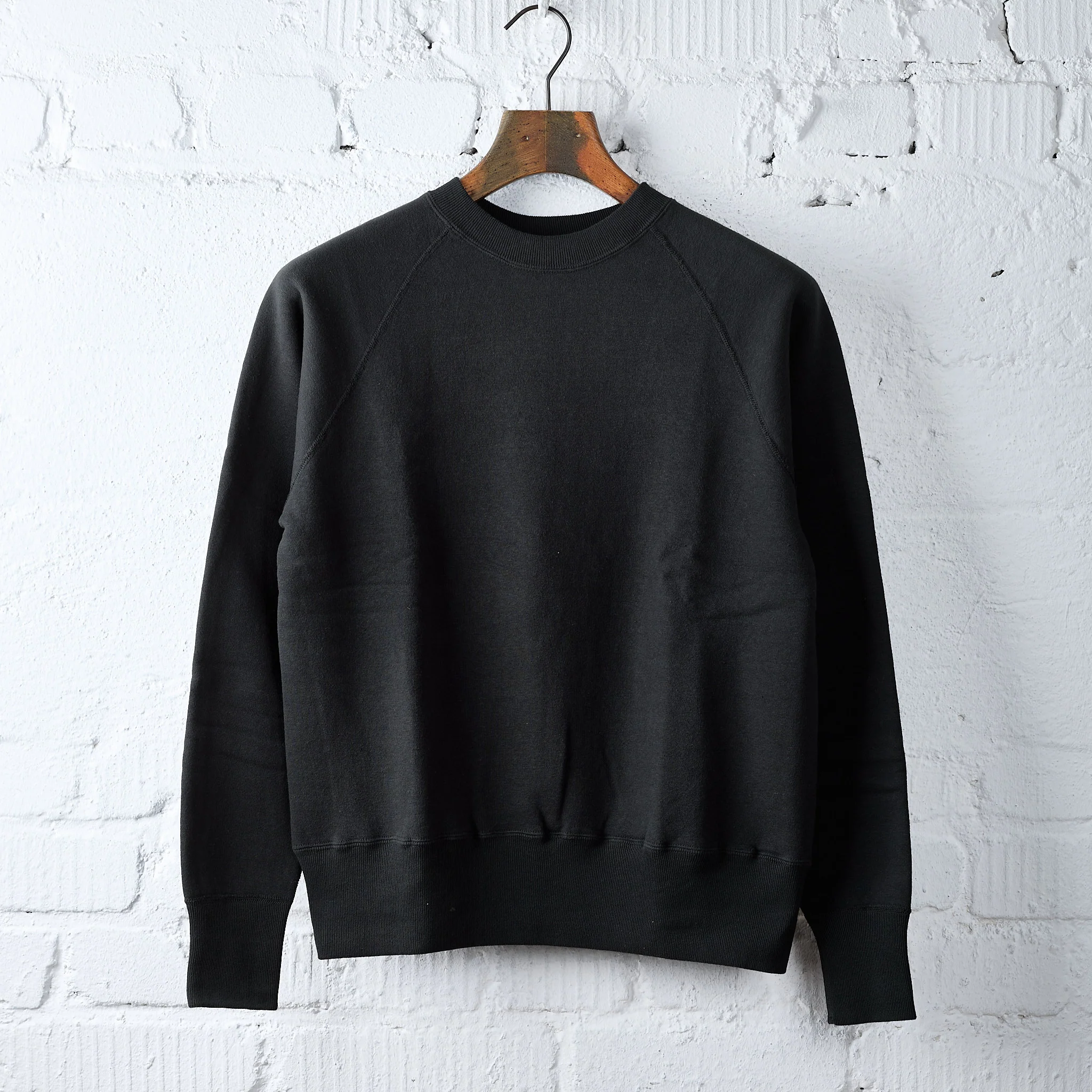 allevol | loopwheel easy sweatshirt black