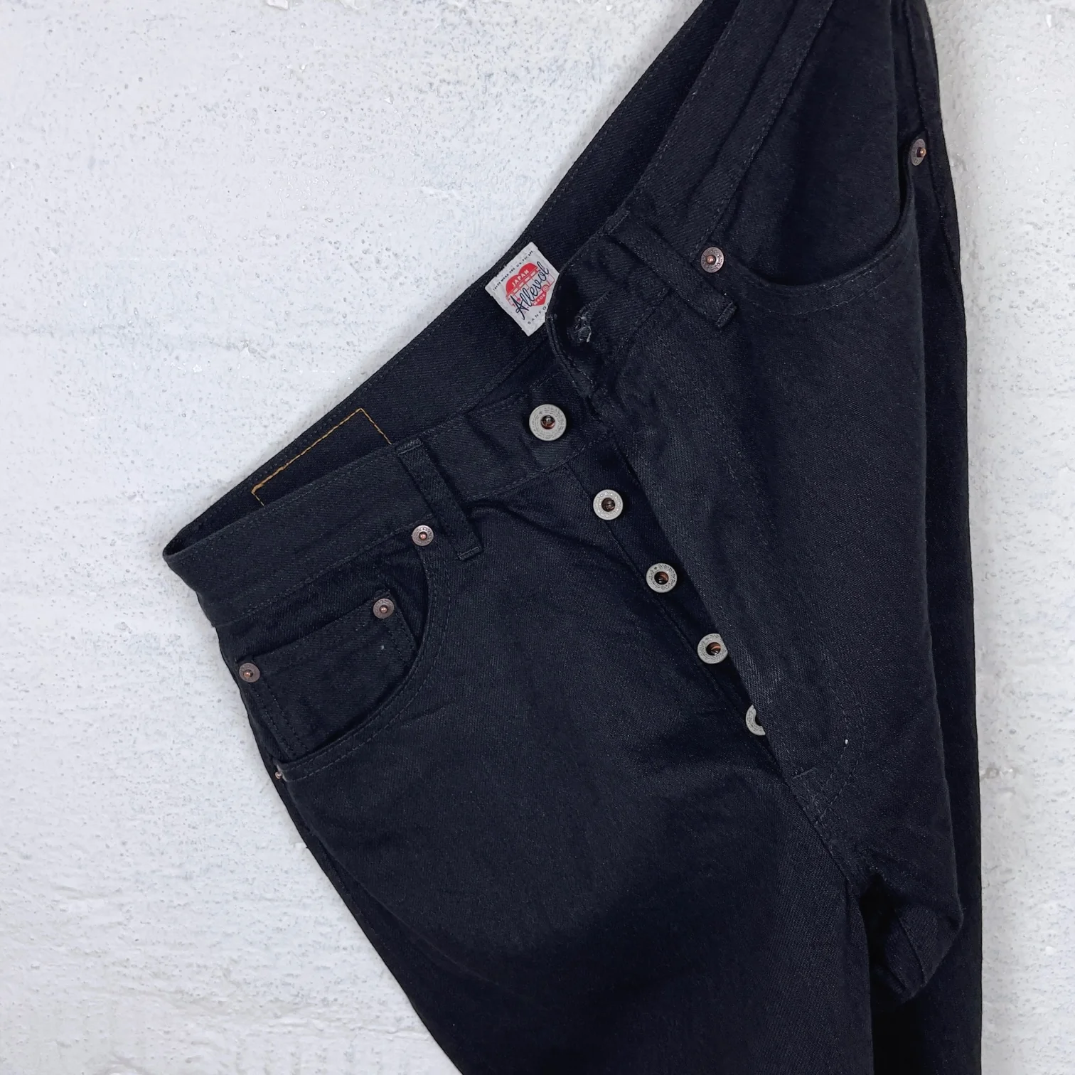 allevol | 'roku roku' 66 denim jean black - Image 4
