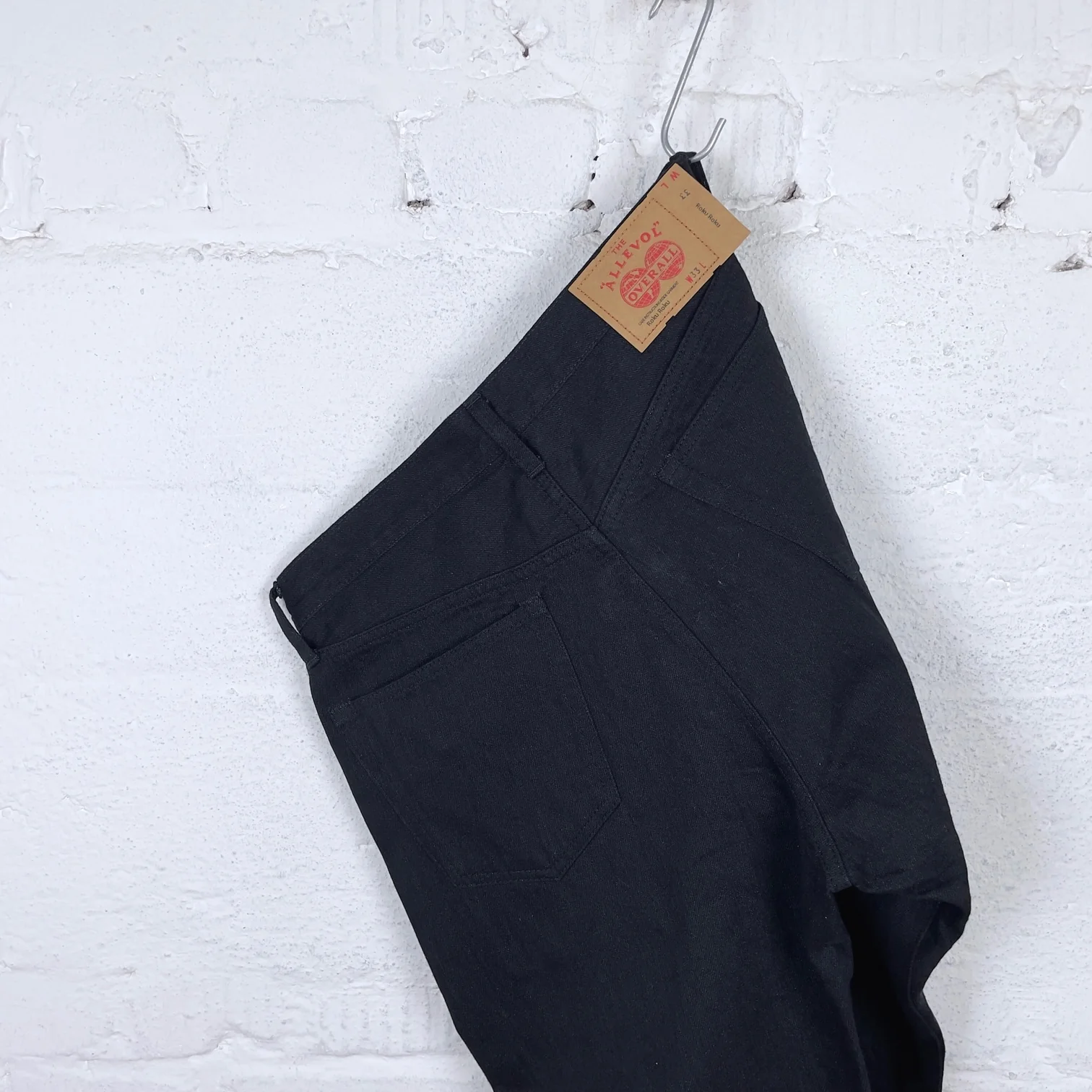 allevol | 'roku roku' 66 denim jean black - Image 5