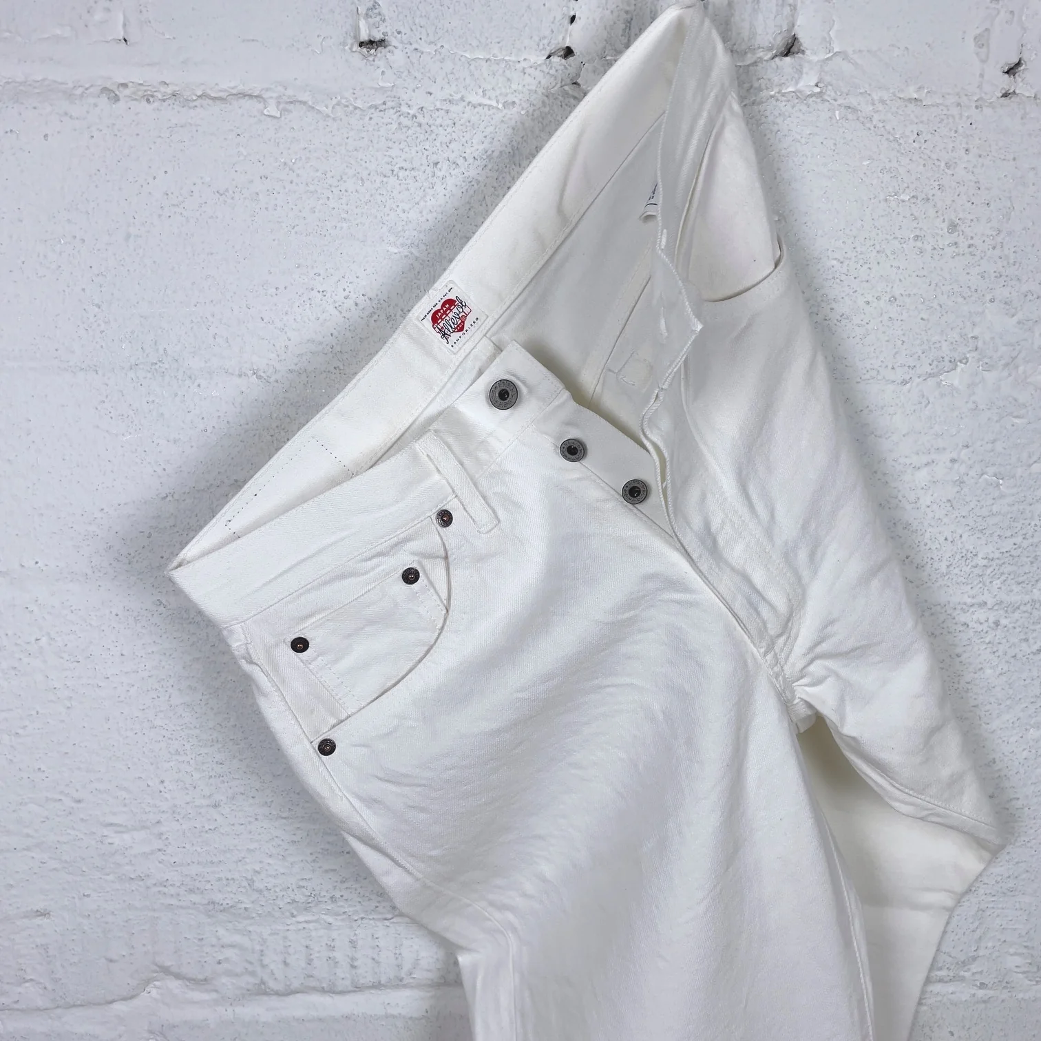 allevol | 'roku roku' 66 denim jean white - Image 4