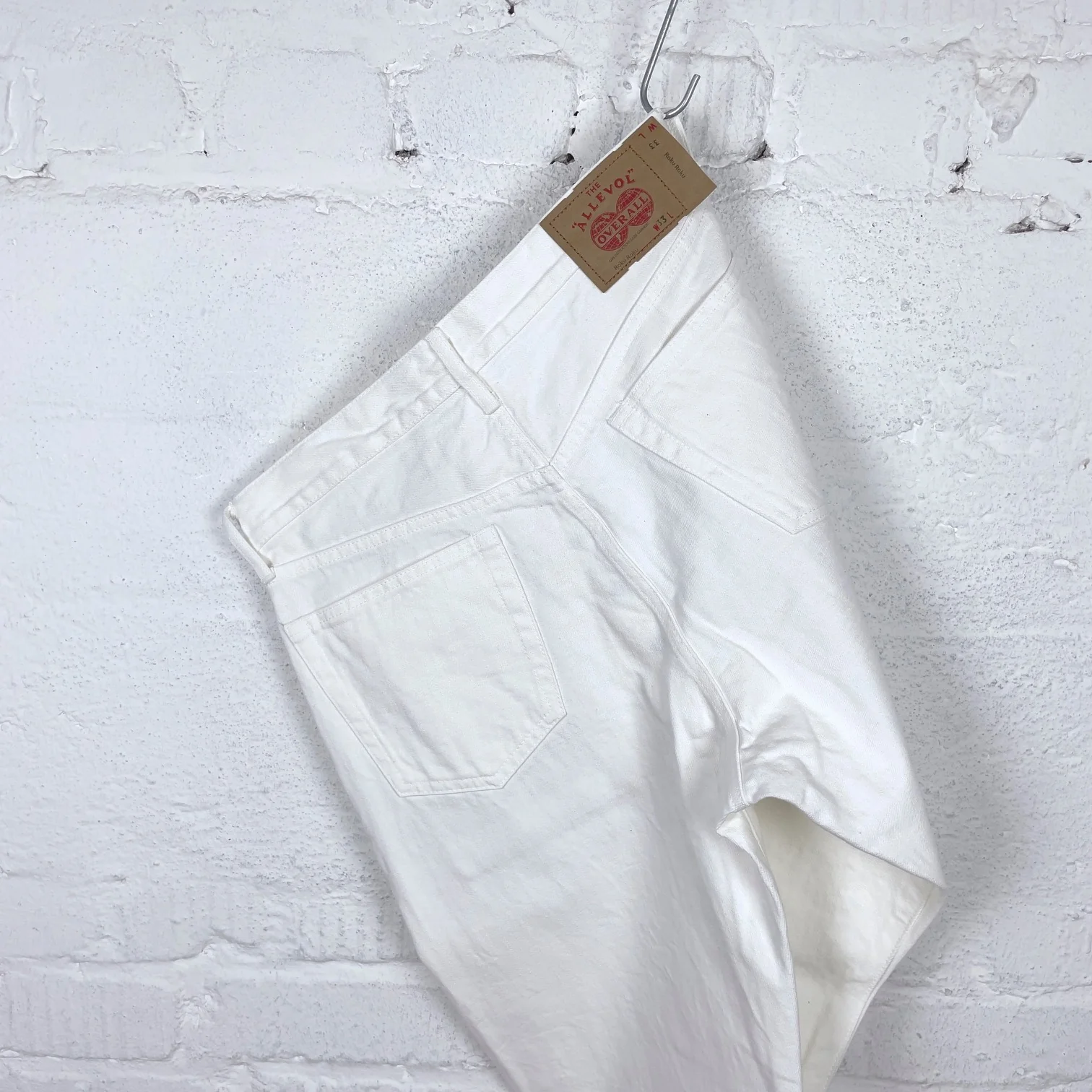 allevol | 'roku roku' 66 denim jean white - Image 5