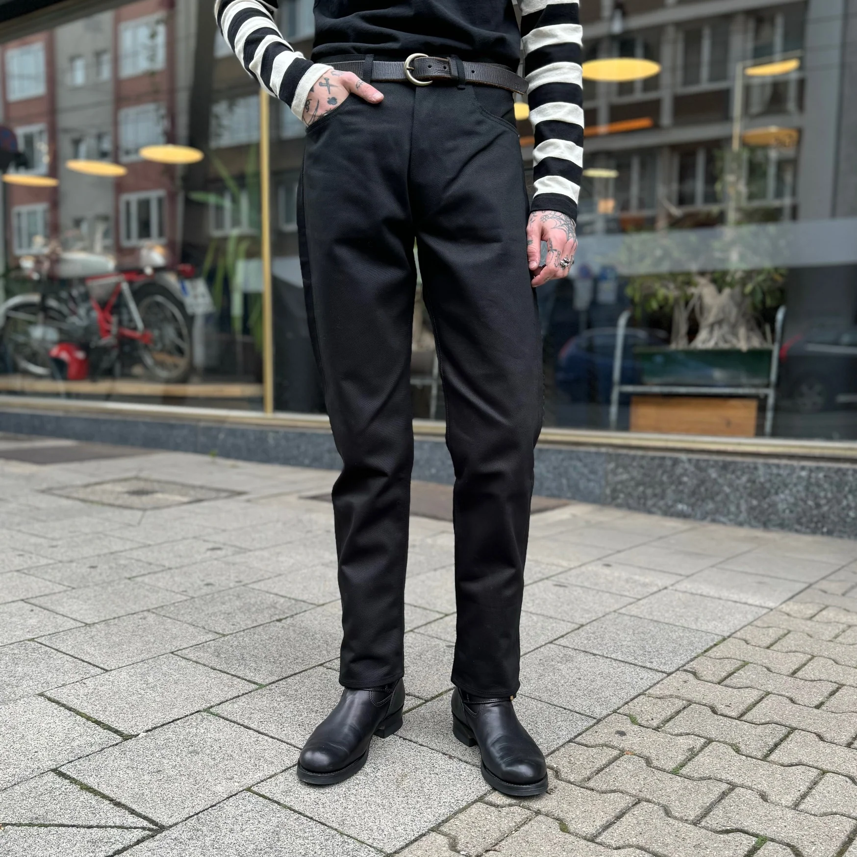 anatomica | 11618 b drill black - Image 3