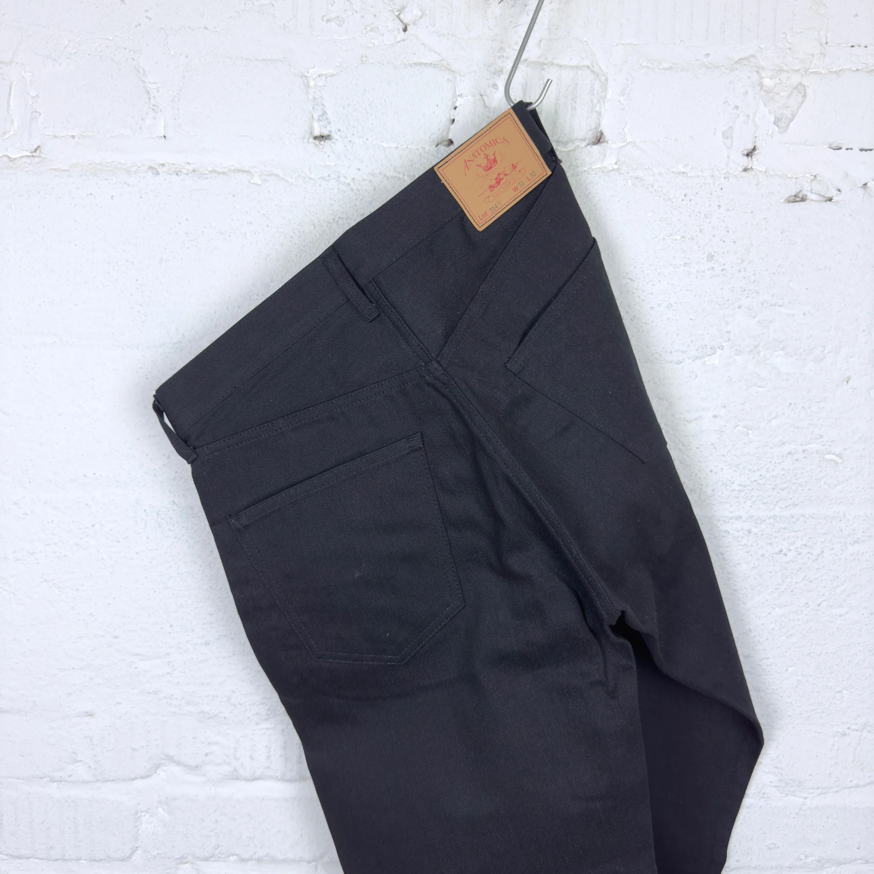 anatomica | 314 tapered jeans black x black - Image 6