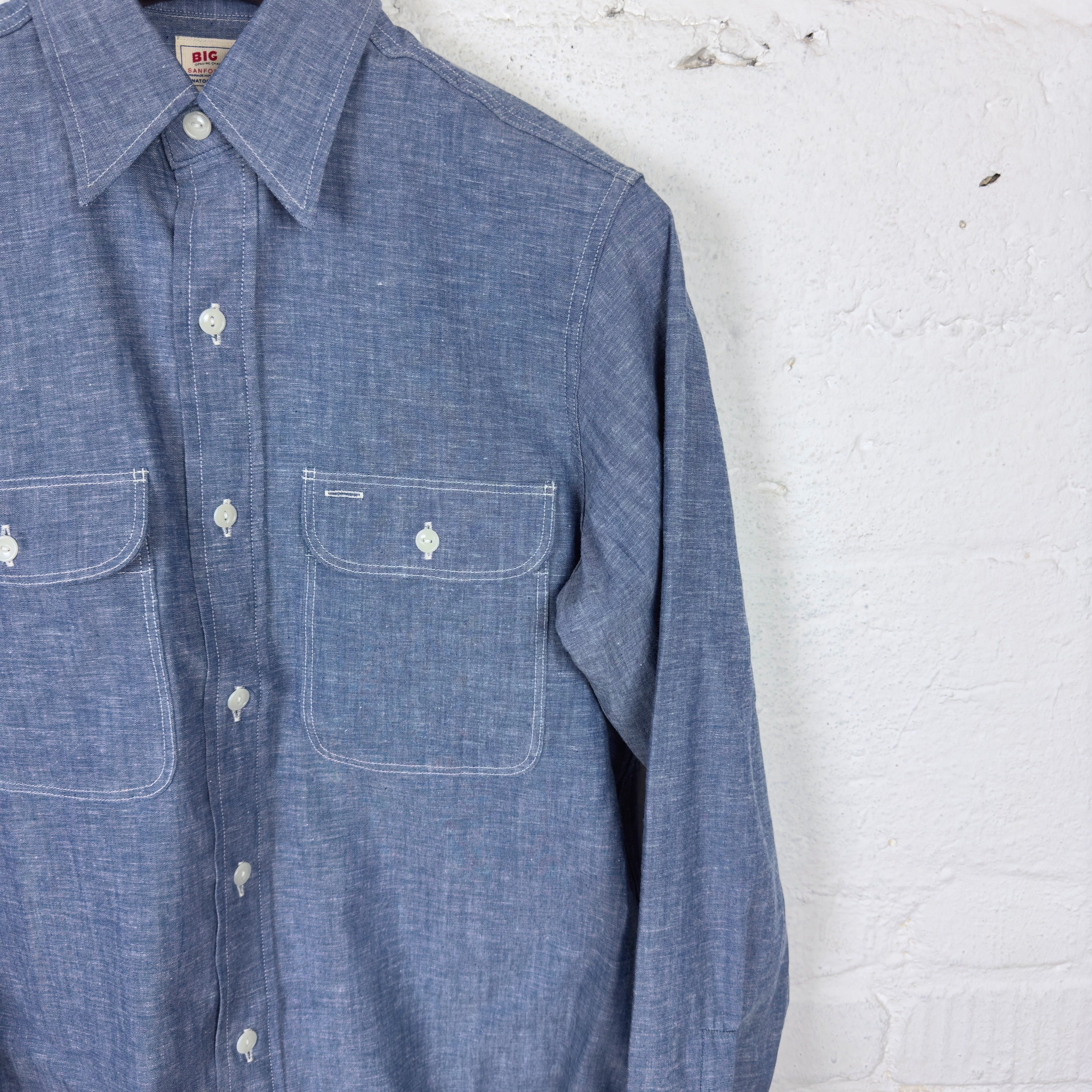anatomica | big a shirt chambray - Image 3