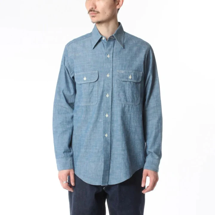 anatomica | big a shirt chambray - Image 4