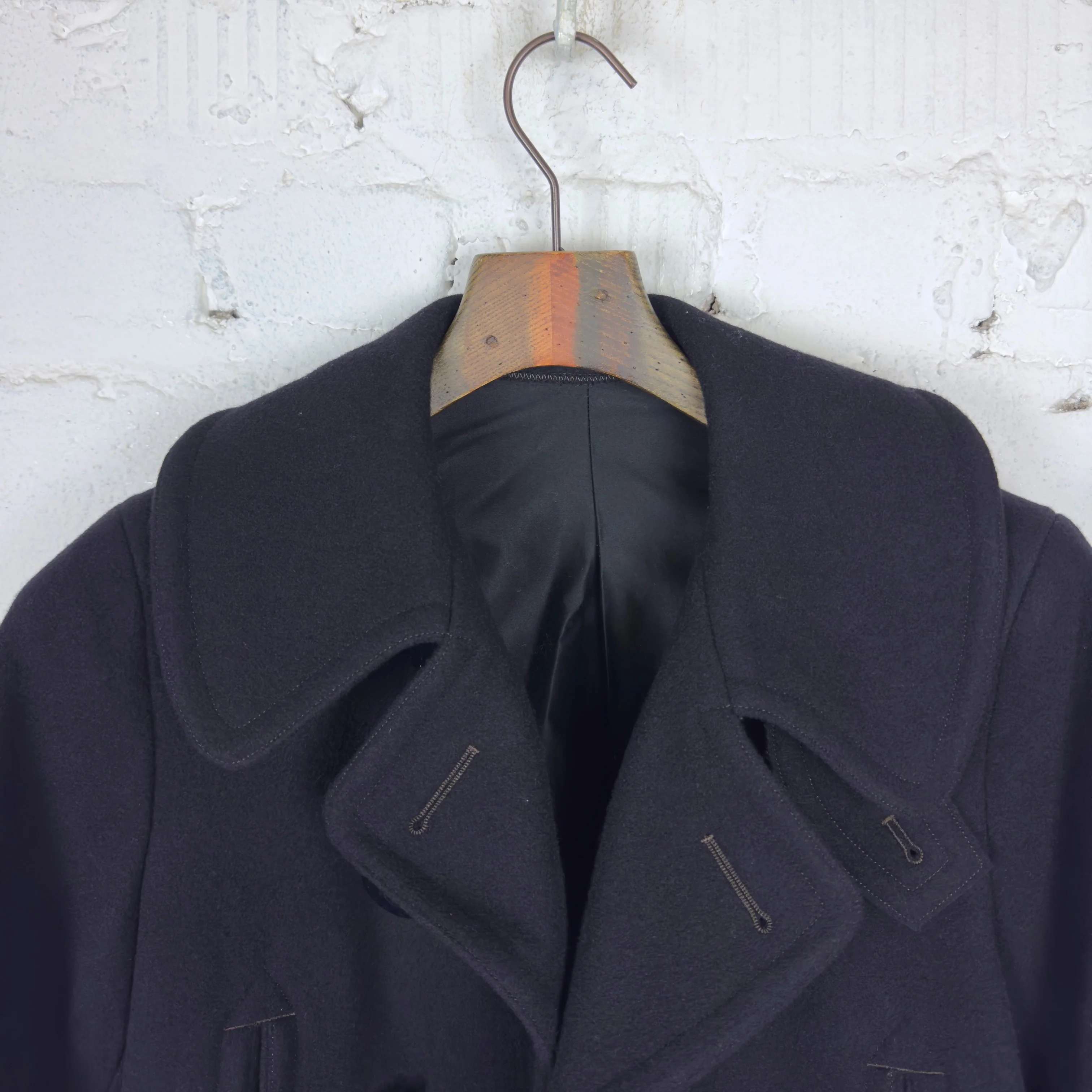 anatomica | pea coat navy - Image 3