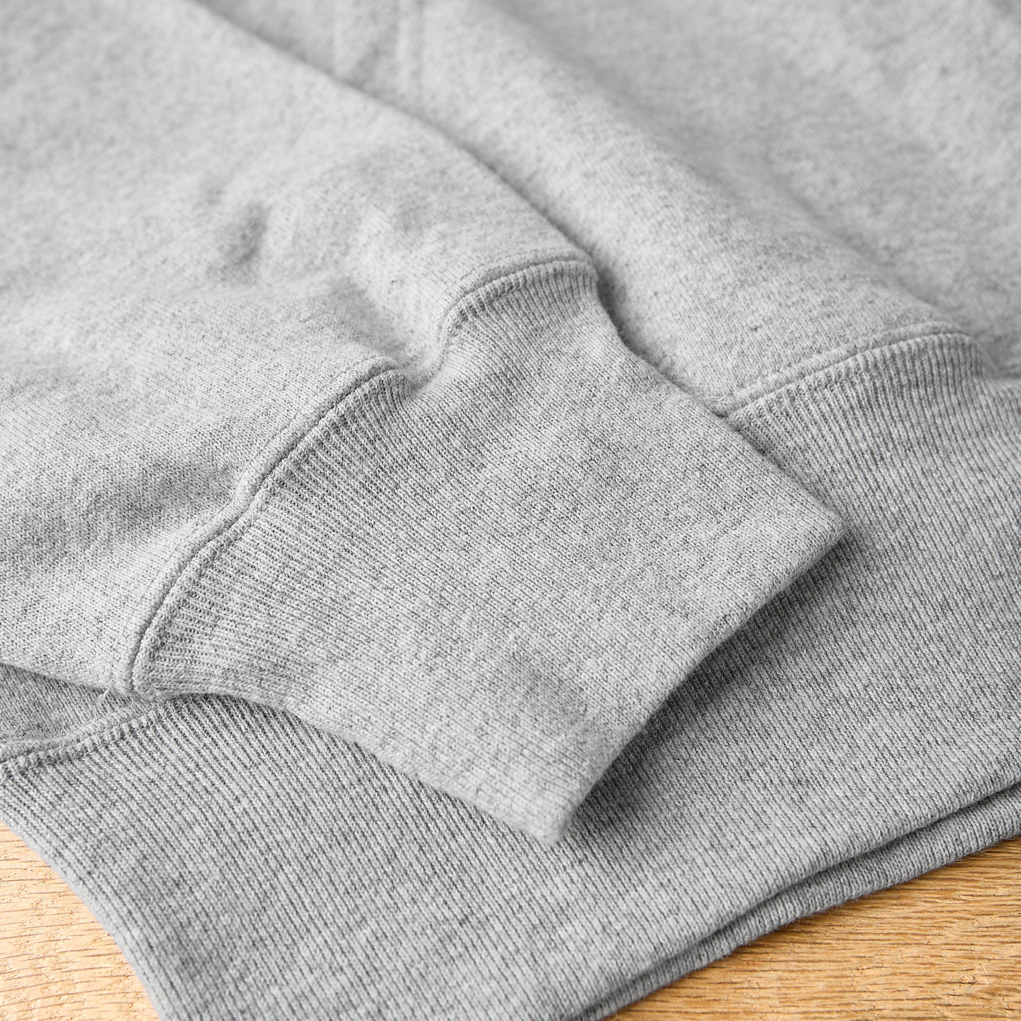 anatomica | raglan sweatshirt parka grey - Image 5