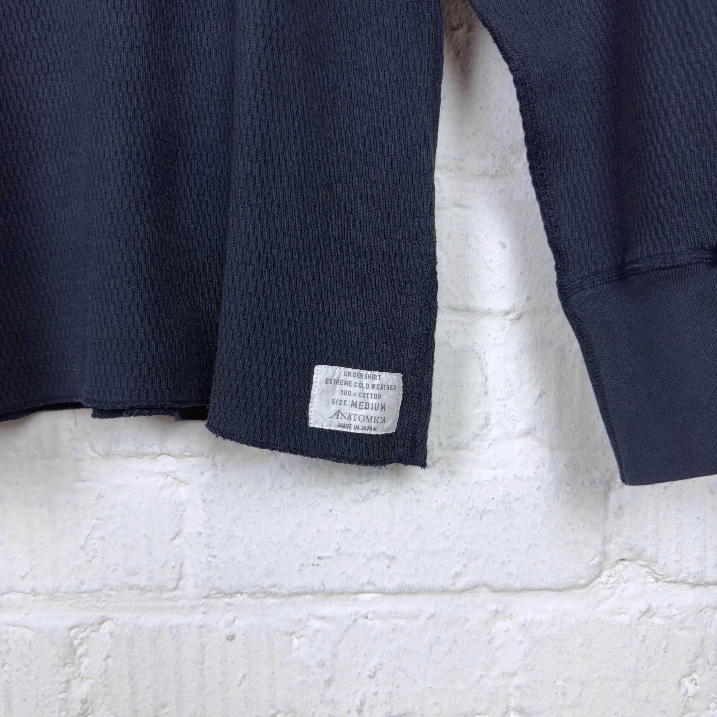anatomica | thermal shirt navy - Image 3