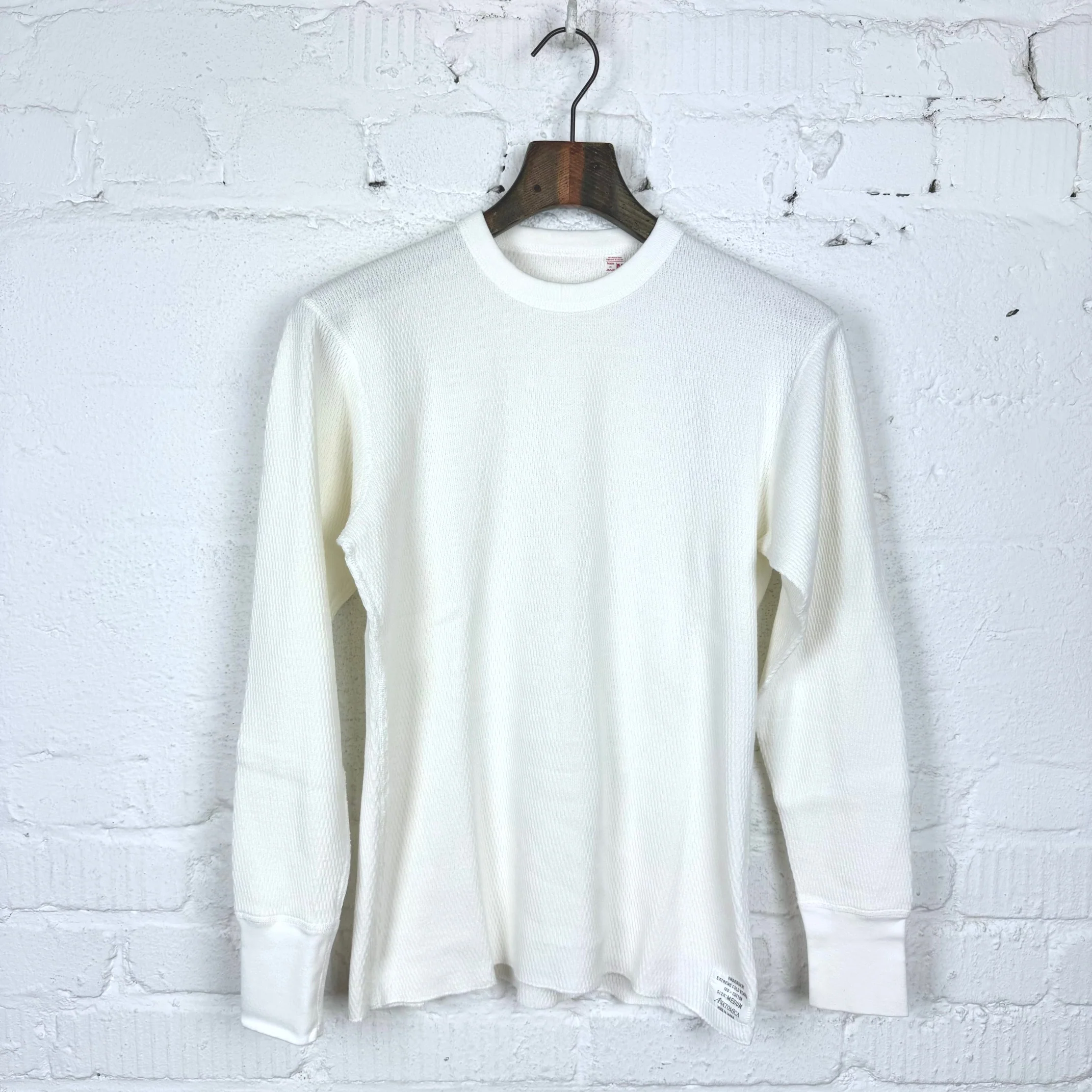 anatomica | thermal shirt white