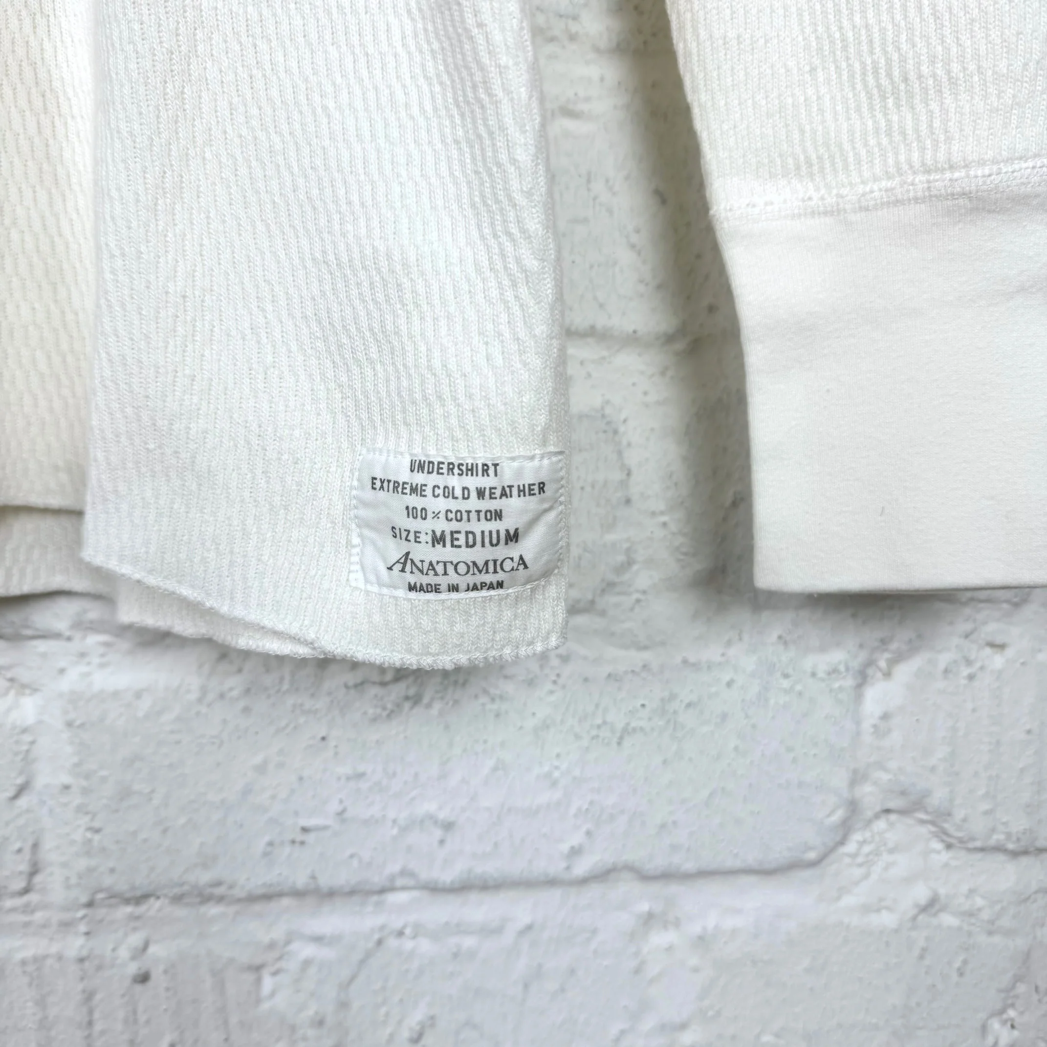 anatomica | thermal shirt white - Image 3