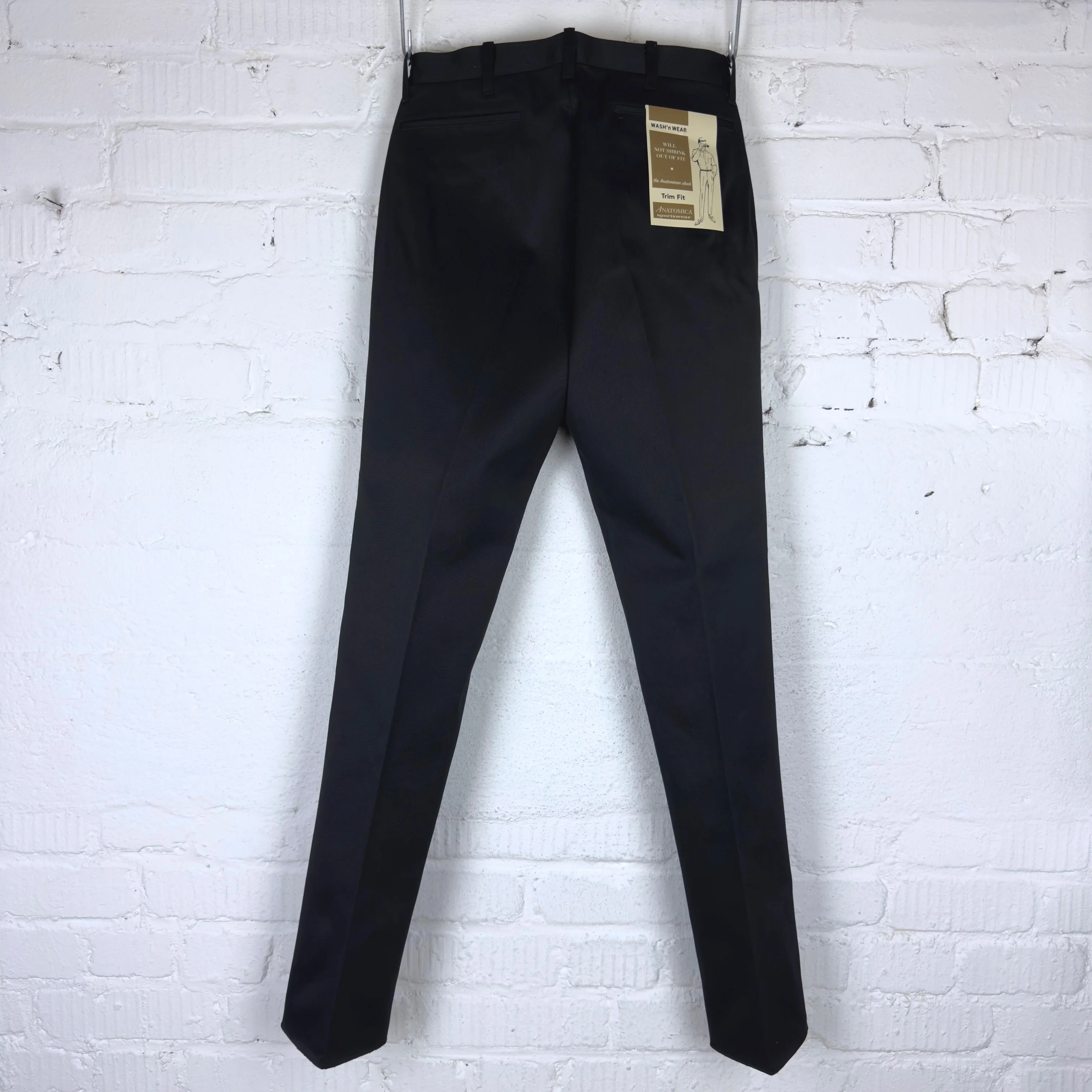 anatomica | trim fit pants westpoint - black - Image 7