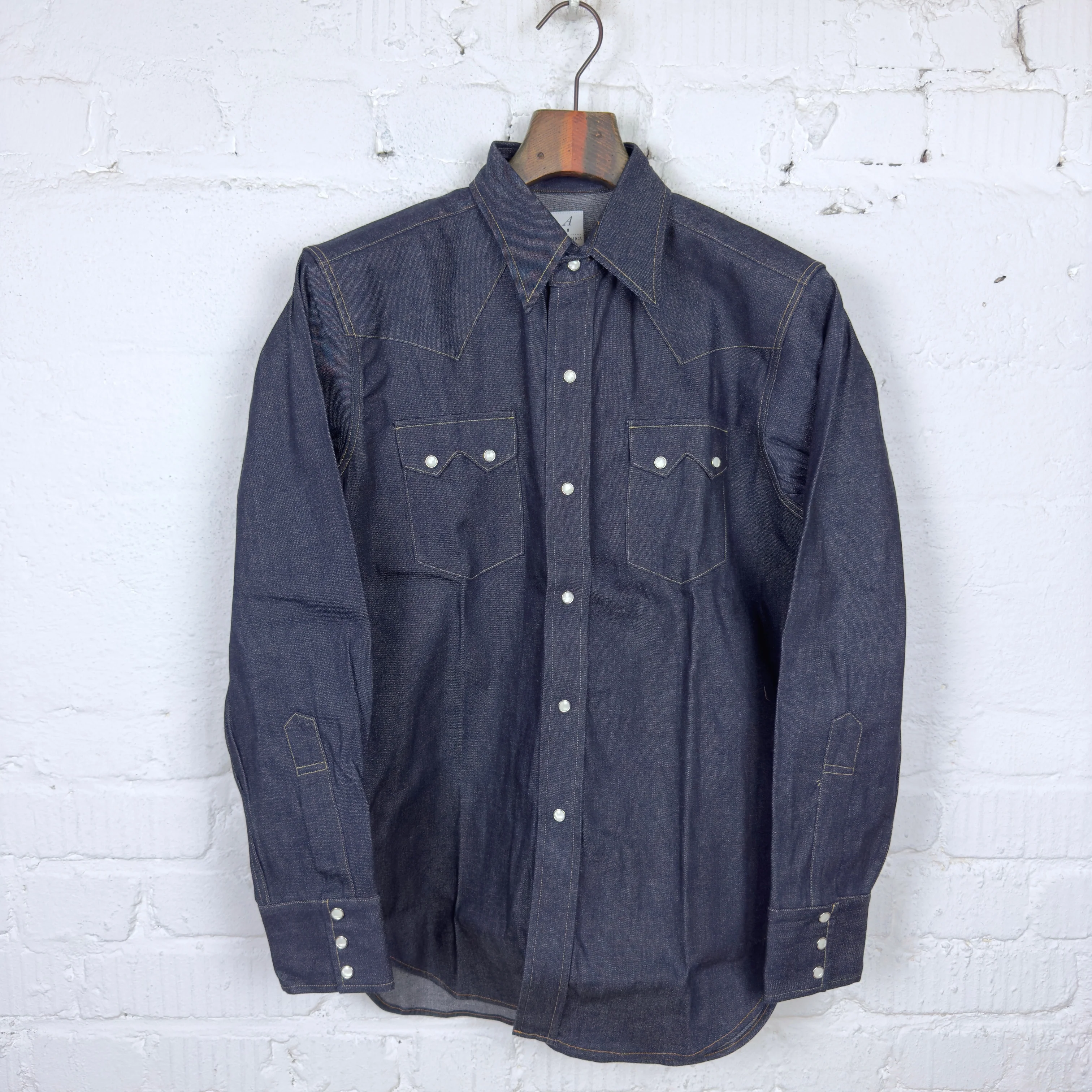 anatomica | western denim shirt