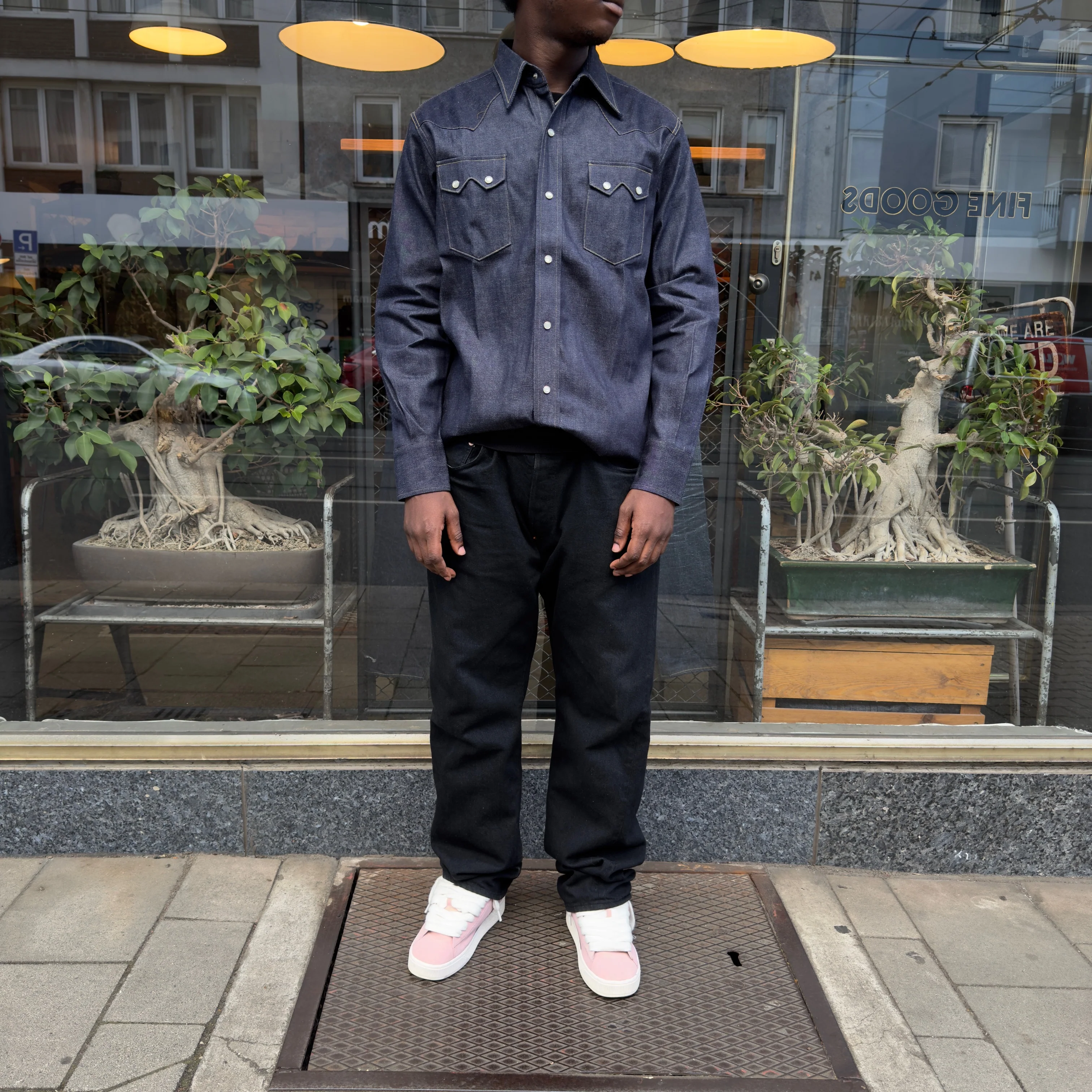 anatomica | western denim shirt - Image 3
