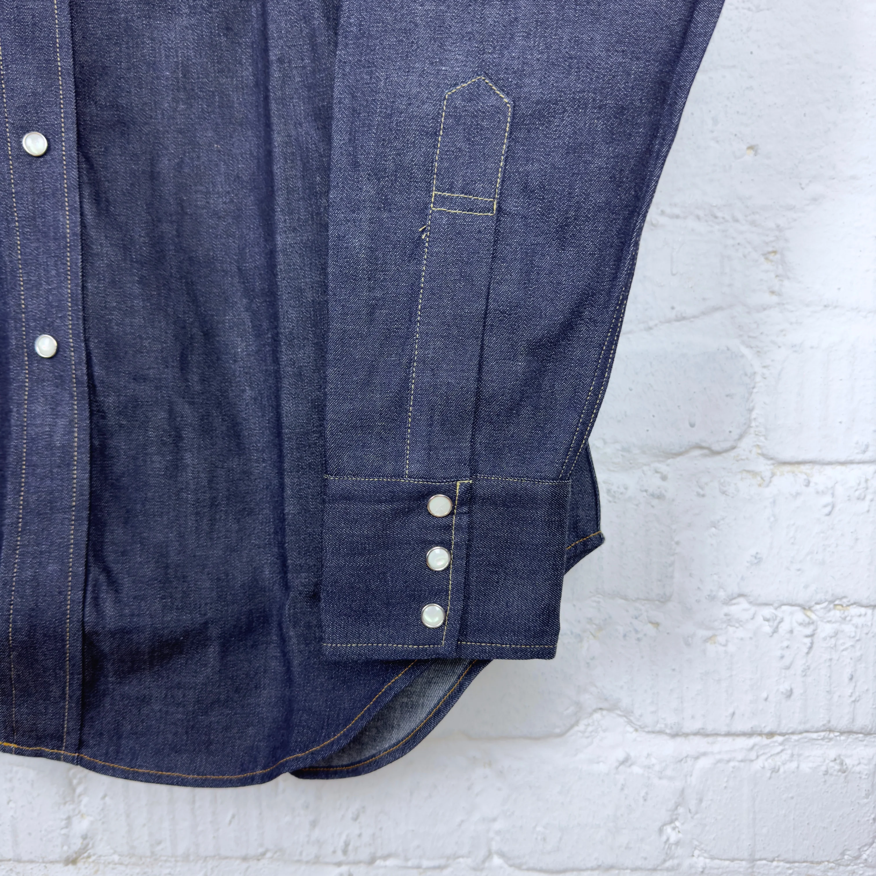 anatomica | western denim shirt - Image 6