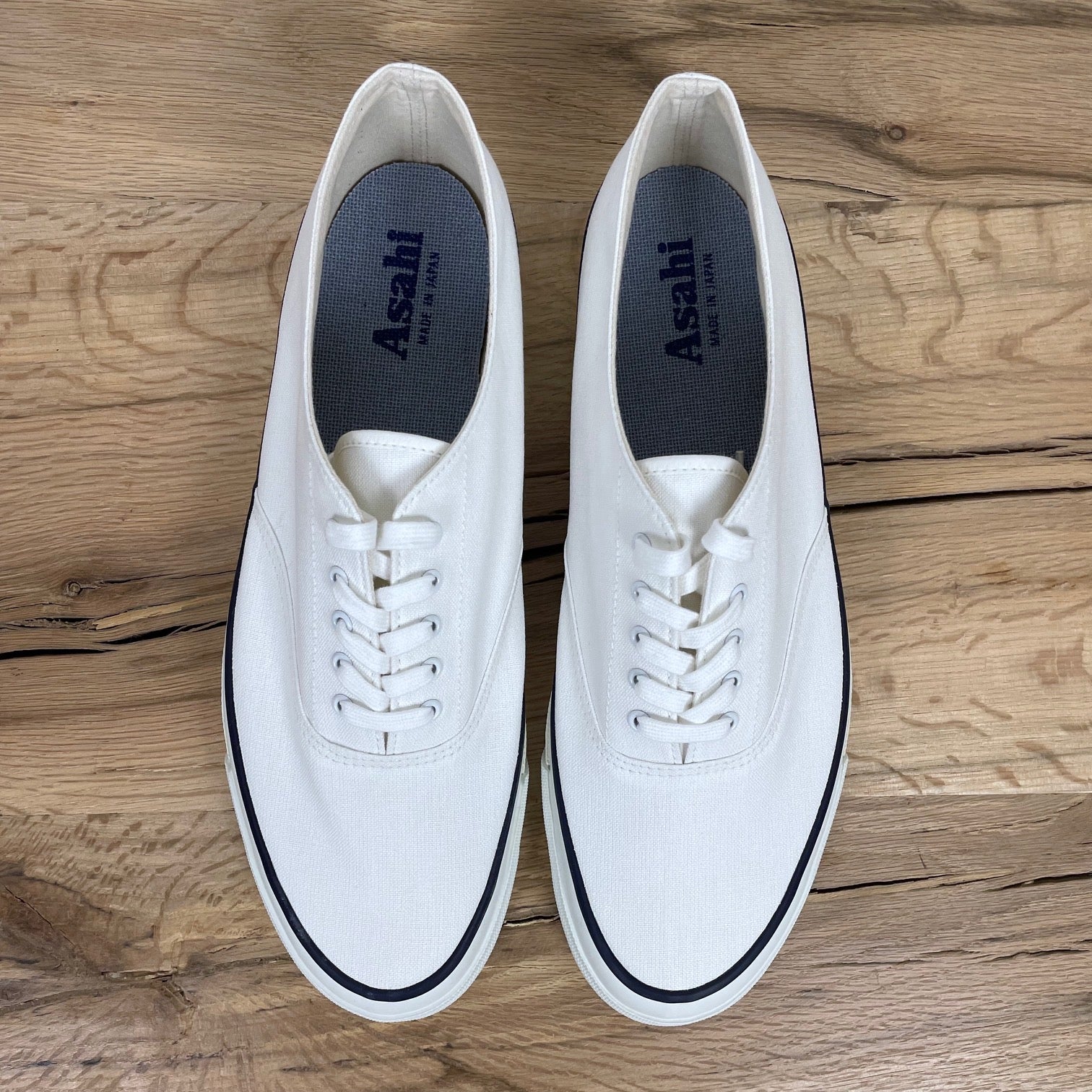asahi | deck shoes 041 white - Image 4