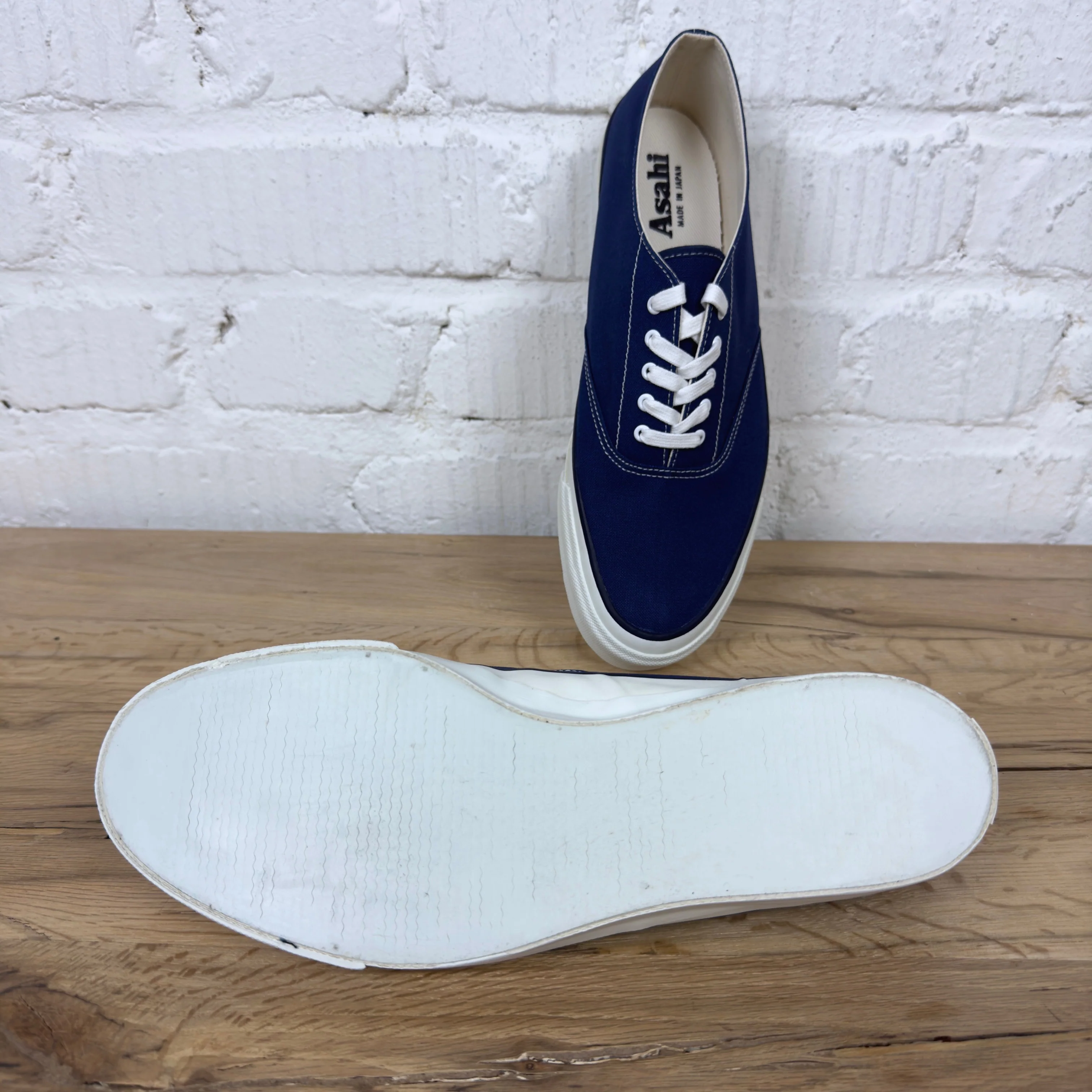 asahi | deck shoes 041 navy - Image 5