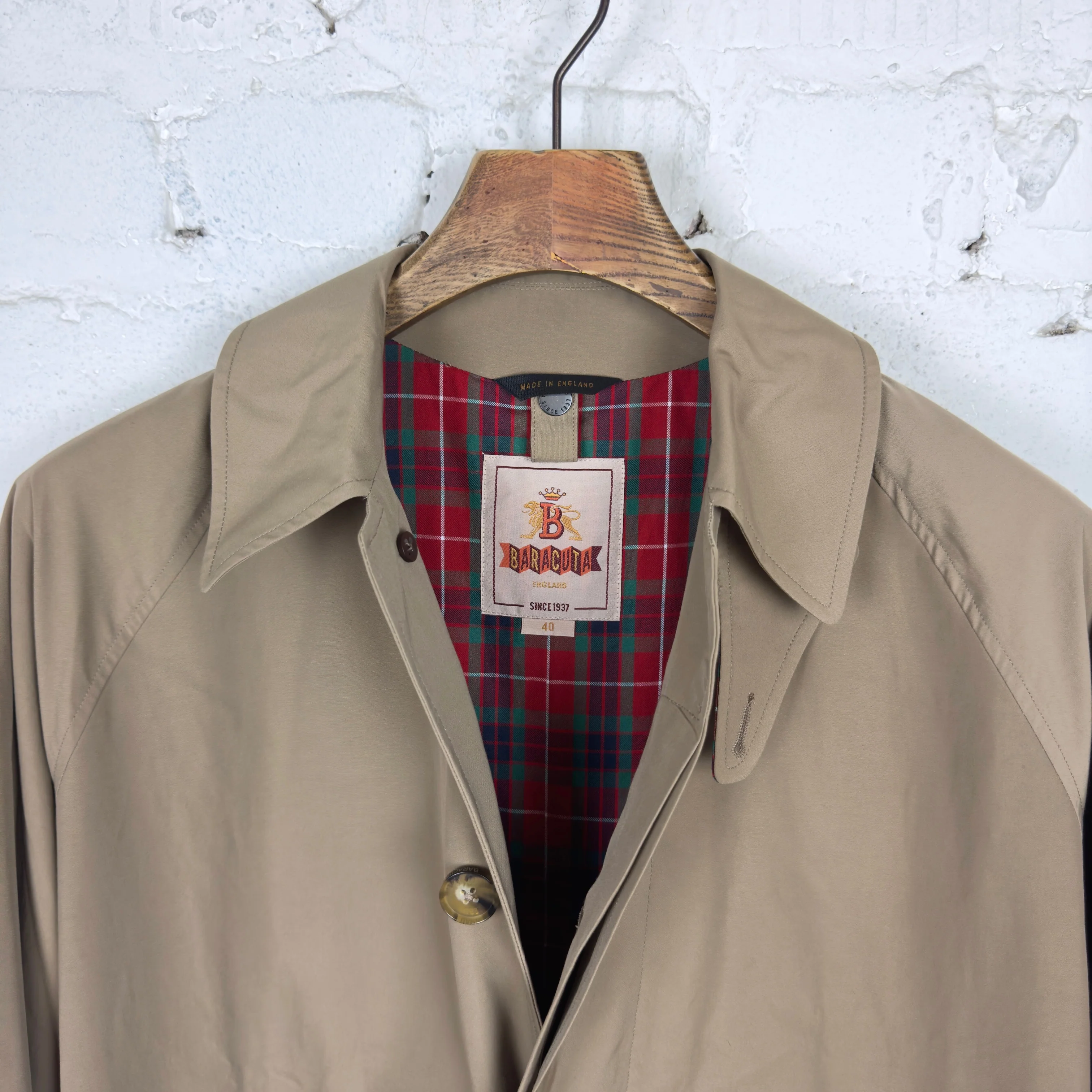 baracuta | g12 coat baracuta cloth tan - Image 5