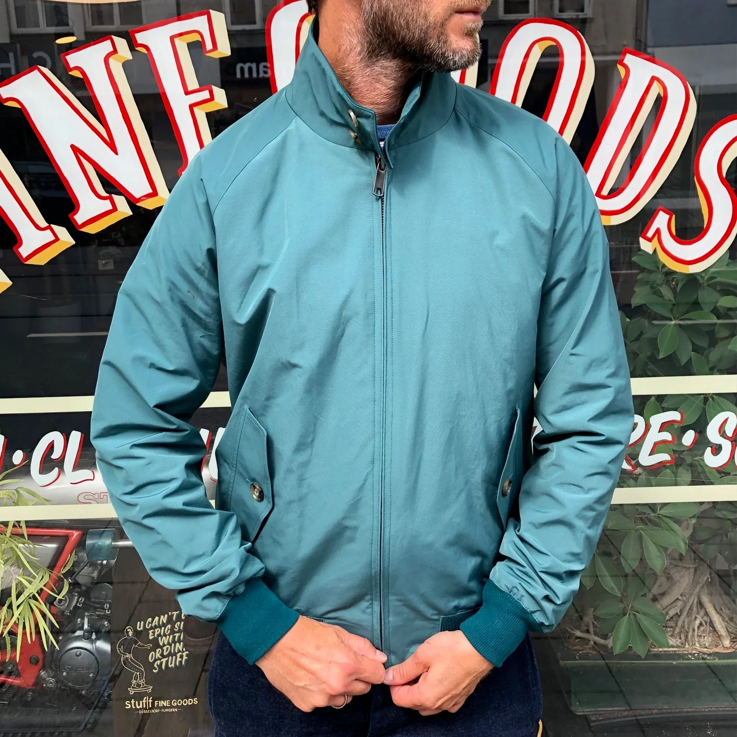 baracuta | g9 classic harrington jacket greenlake - Image 3