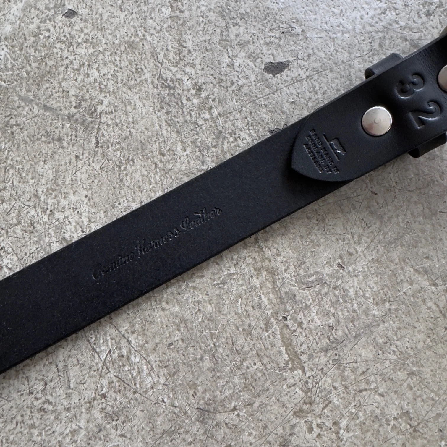 barnes & moore | slim roller belt black - Image 3