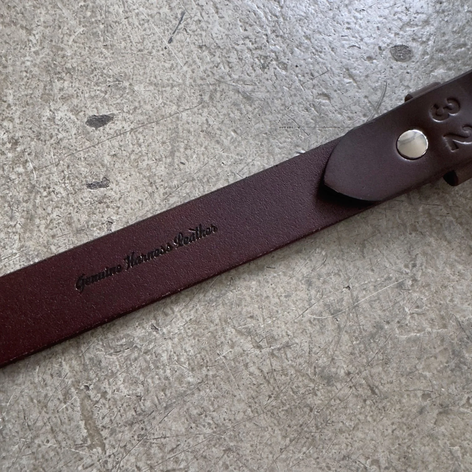 barnes & moore | slim roller belt deep honey - Image 3