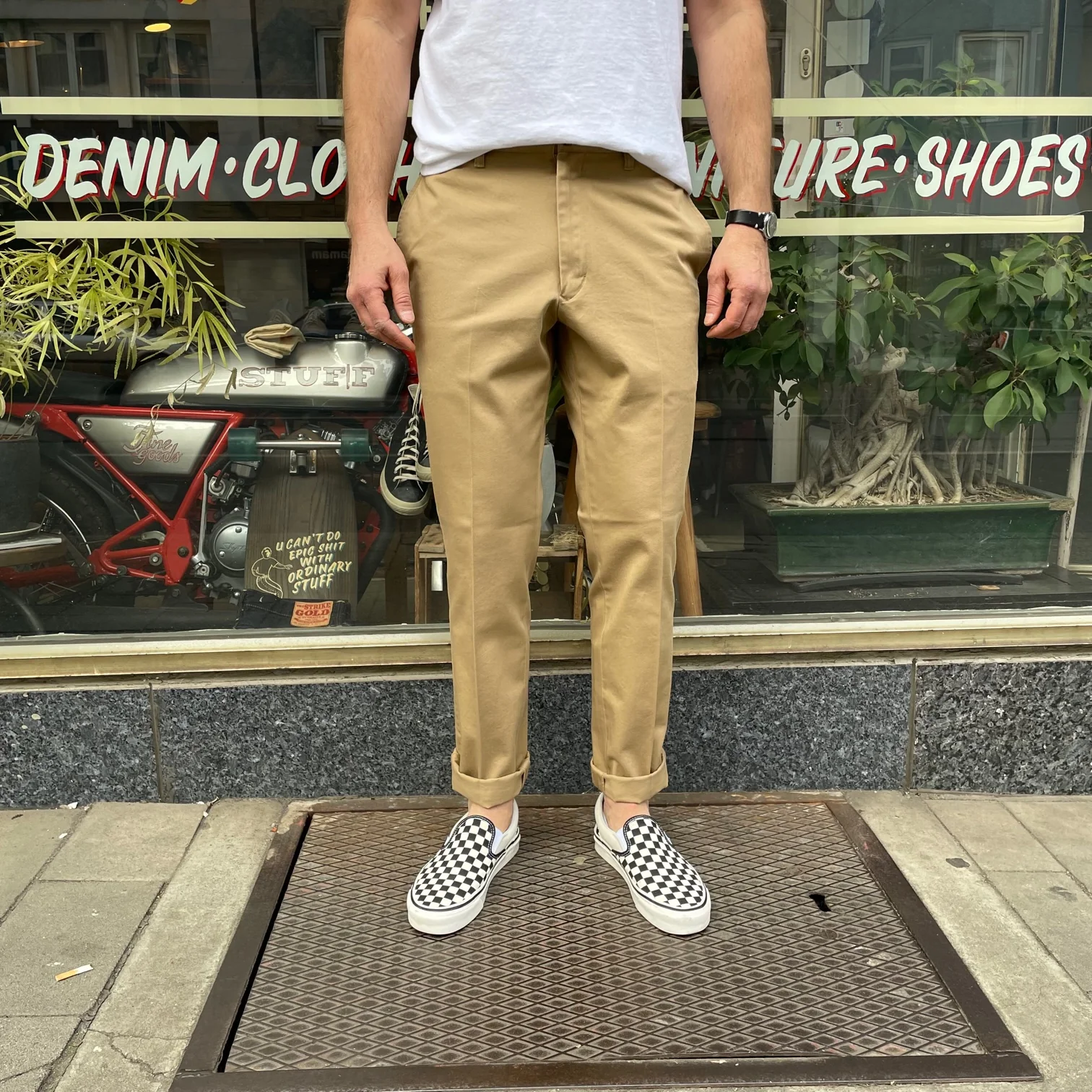 barnstormer | 1001p nop dress chinos khaki - Image 3